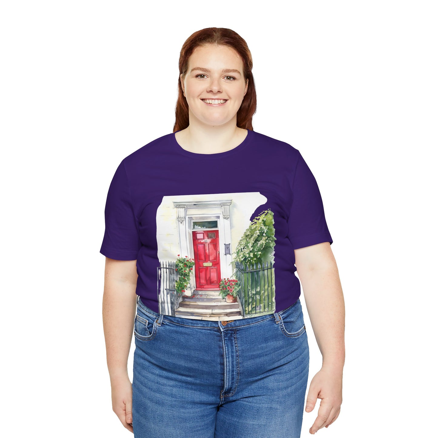 Unisex Jersey Short Sleeve Tee - Greenish British Beauty
