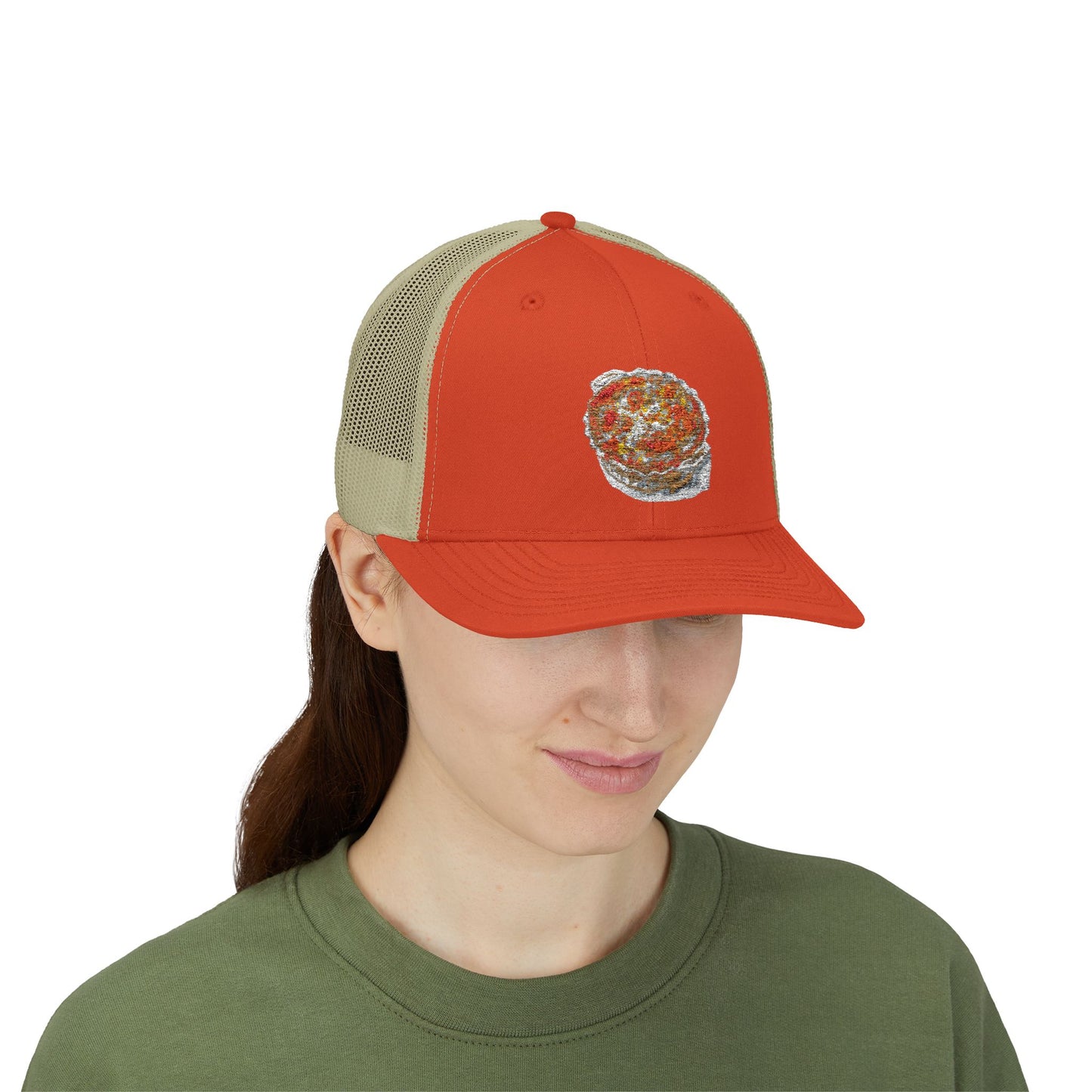 Colorful Pizza Snapback Trucker Cap | Fun Casual Hat for Food Lovers | Summer Outings, Festivals, Gifts, Outdoor Events