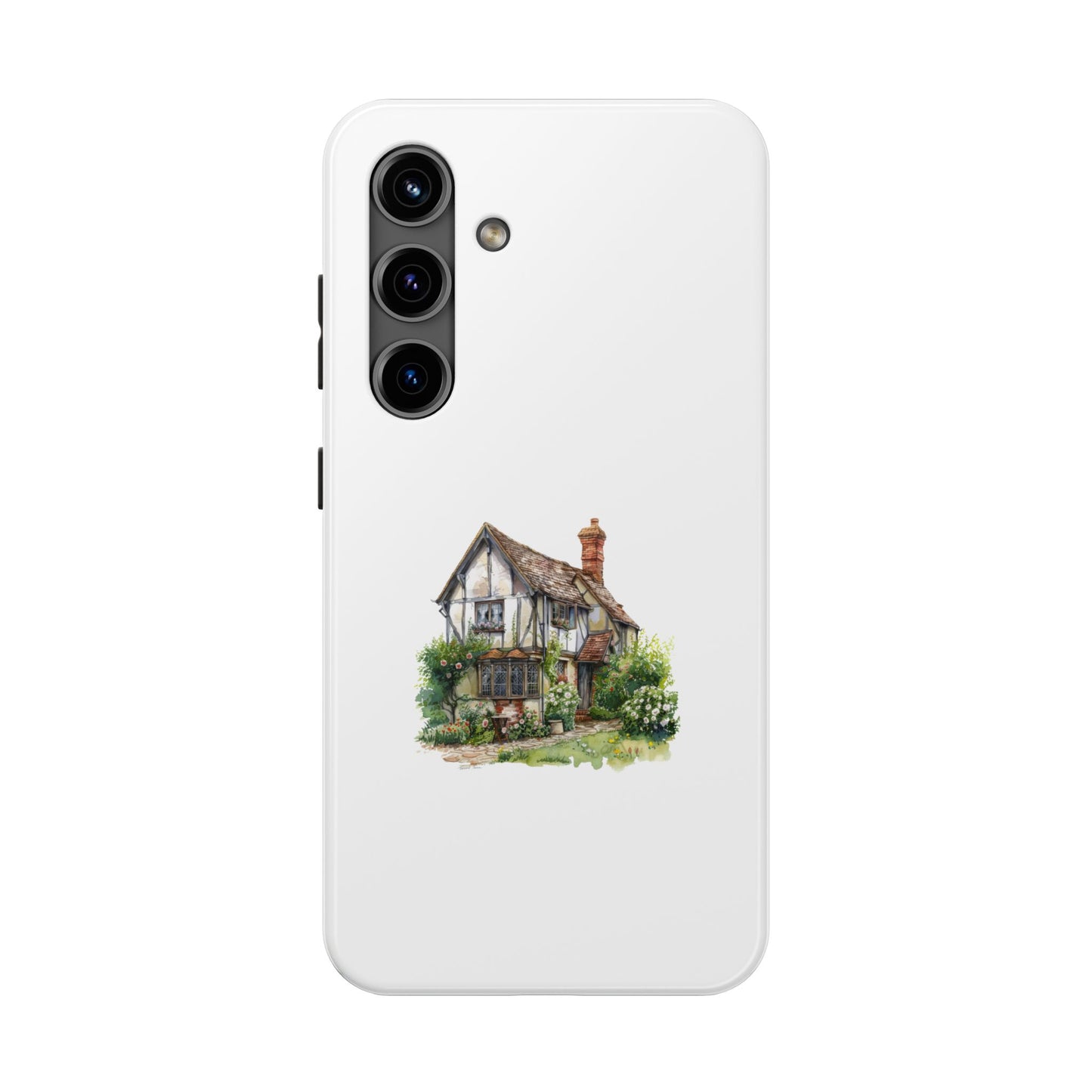 Charming Cottage Tough Phone Case - Rustic Home Design