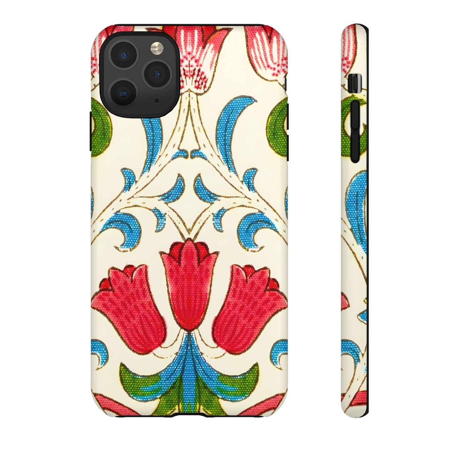 Floral Phone Case - Tough Cases | Stylish Protection, Gift for Her, Boho Phone Cover, Spring Accessory, Cute Tech