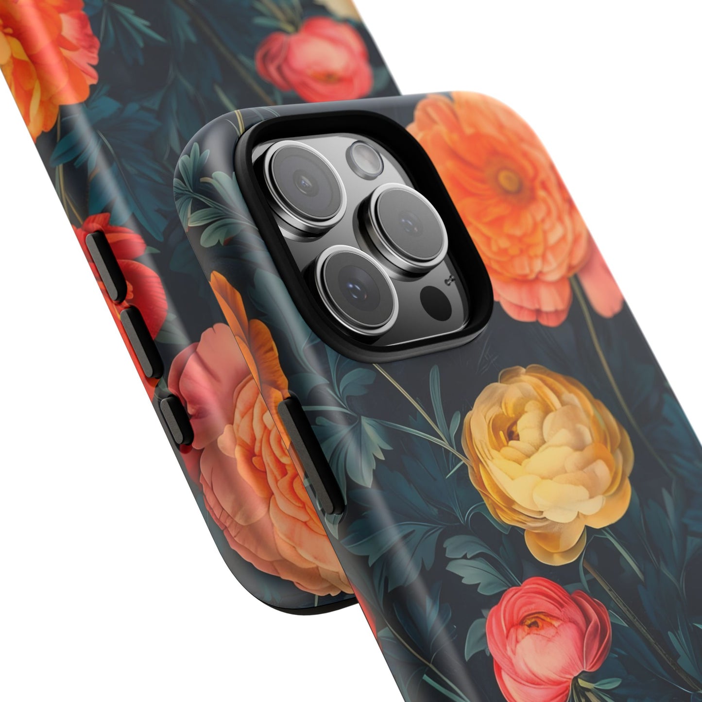 Floral Phone Case - Tough Cases, Stylish Protection, Gift for Flower Lovers, Customizable Cover, Floral Design Mobile Accessory