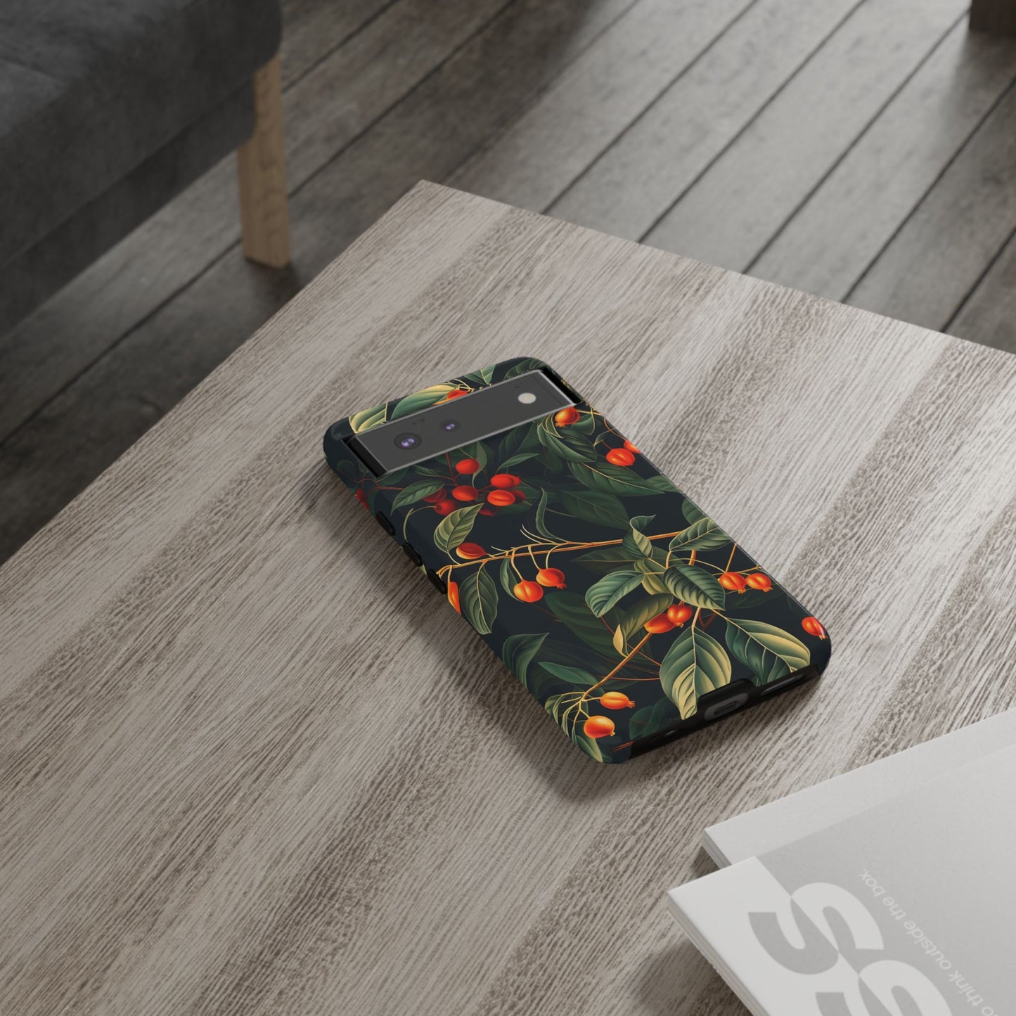 Tough Cases, Floral Phone Case, Nature-Inspired Tech, Unique Gift, Phone Accessory, Botanical Design, Fall Vibes