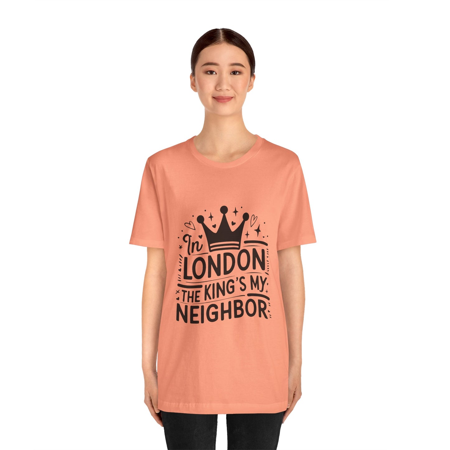 Unisex Jersey Short Sleeve Tee - King's Neighbour In London