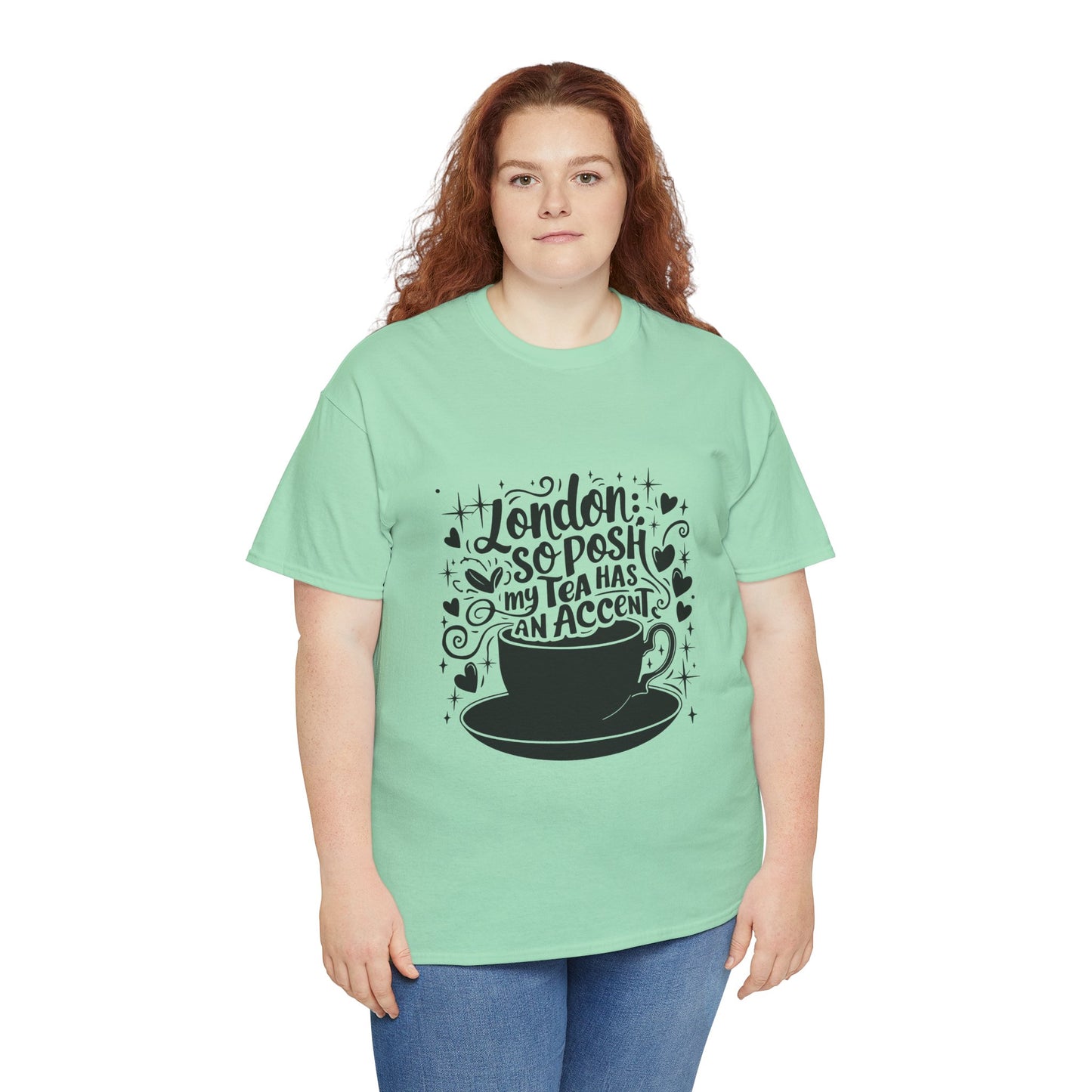 Unisex Heavy Cotton Tee - London's Nostalgic Tea