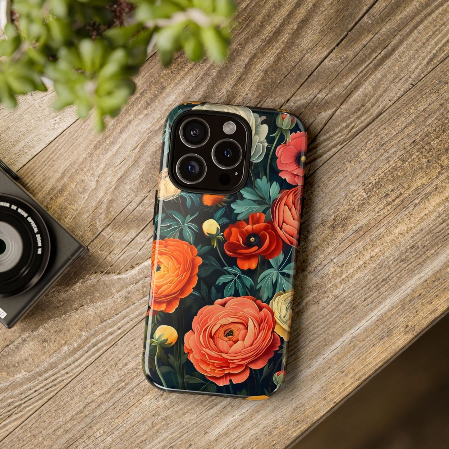 Floral Phone Case, Tough Cases - Stylish Protection, Gifts for Her, Nature Lover Decor, Floral Accessories