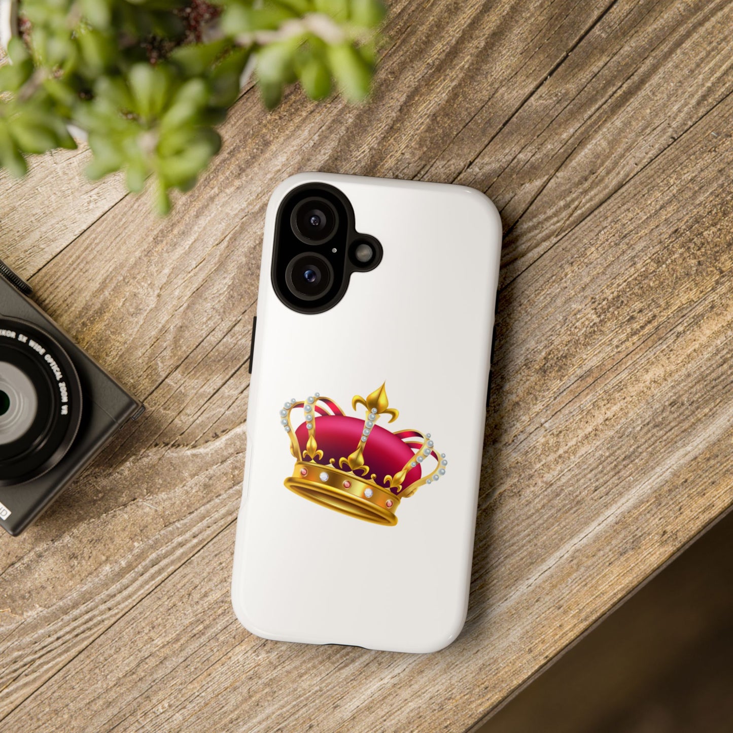 Royal Crown Phone Case - Tough and Stylish Protection