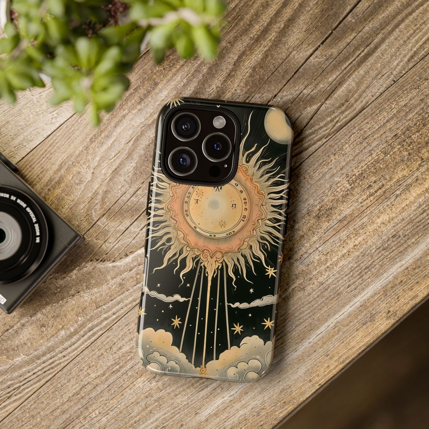 Celestial Phone Case, Tough Cases for Astrology Lovers, Cosmic Design, Gift for Astronomers, Unique Phone Accessories