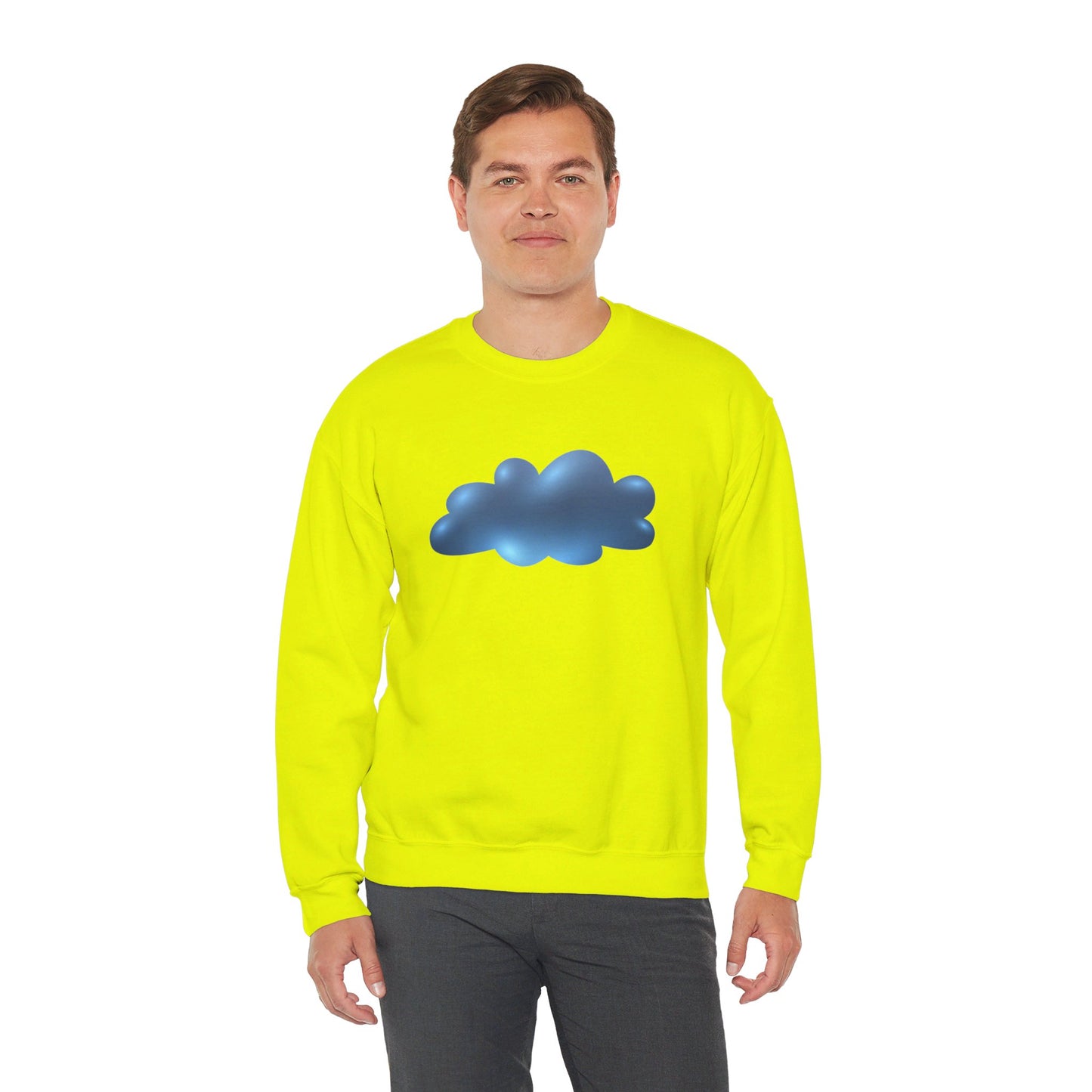 Unisex Heavy Blend™ Crewneck Sweatshirt Cozy - Serene Cloudscape