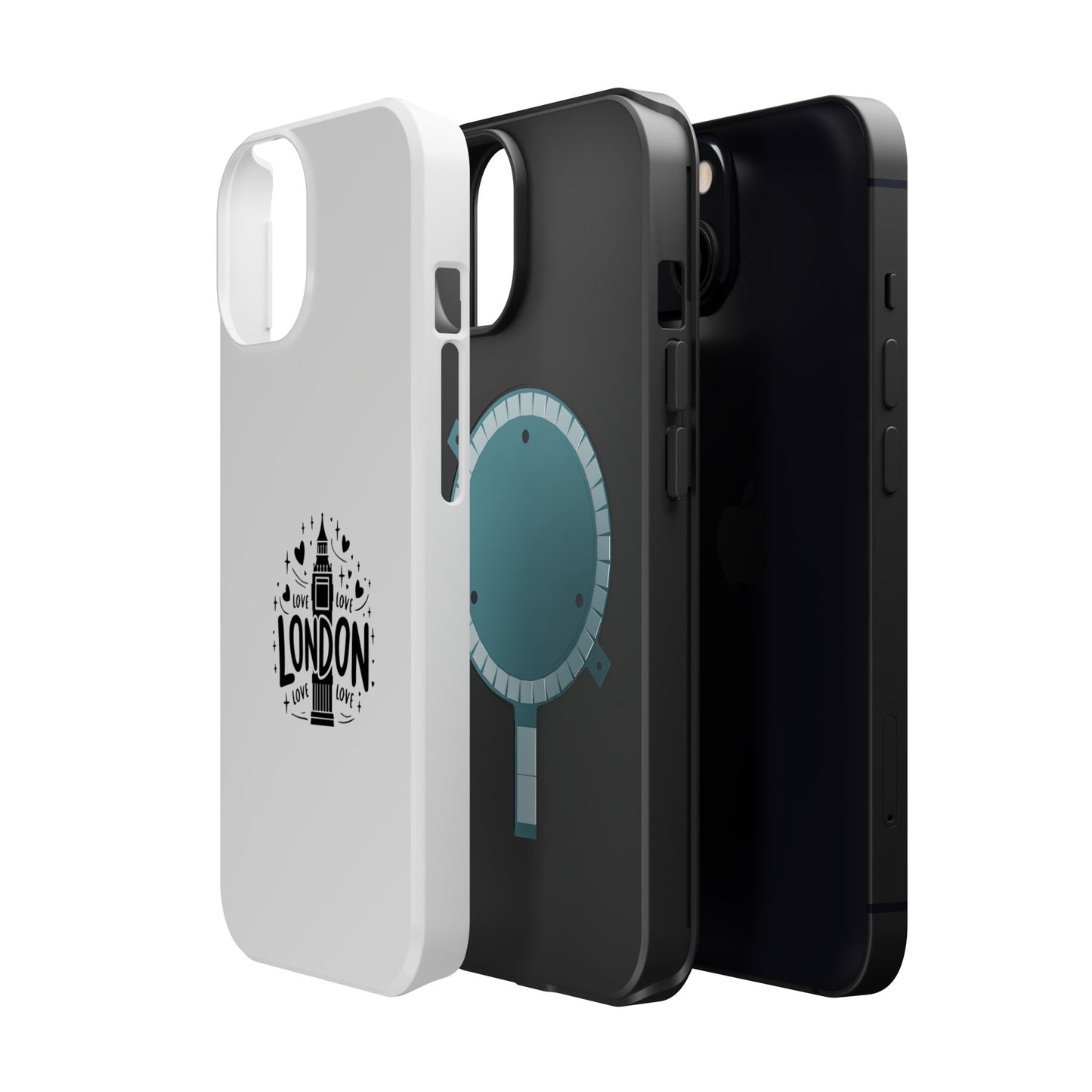 London Love Magnetic Tough Case - Stylish iPhone Protection