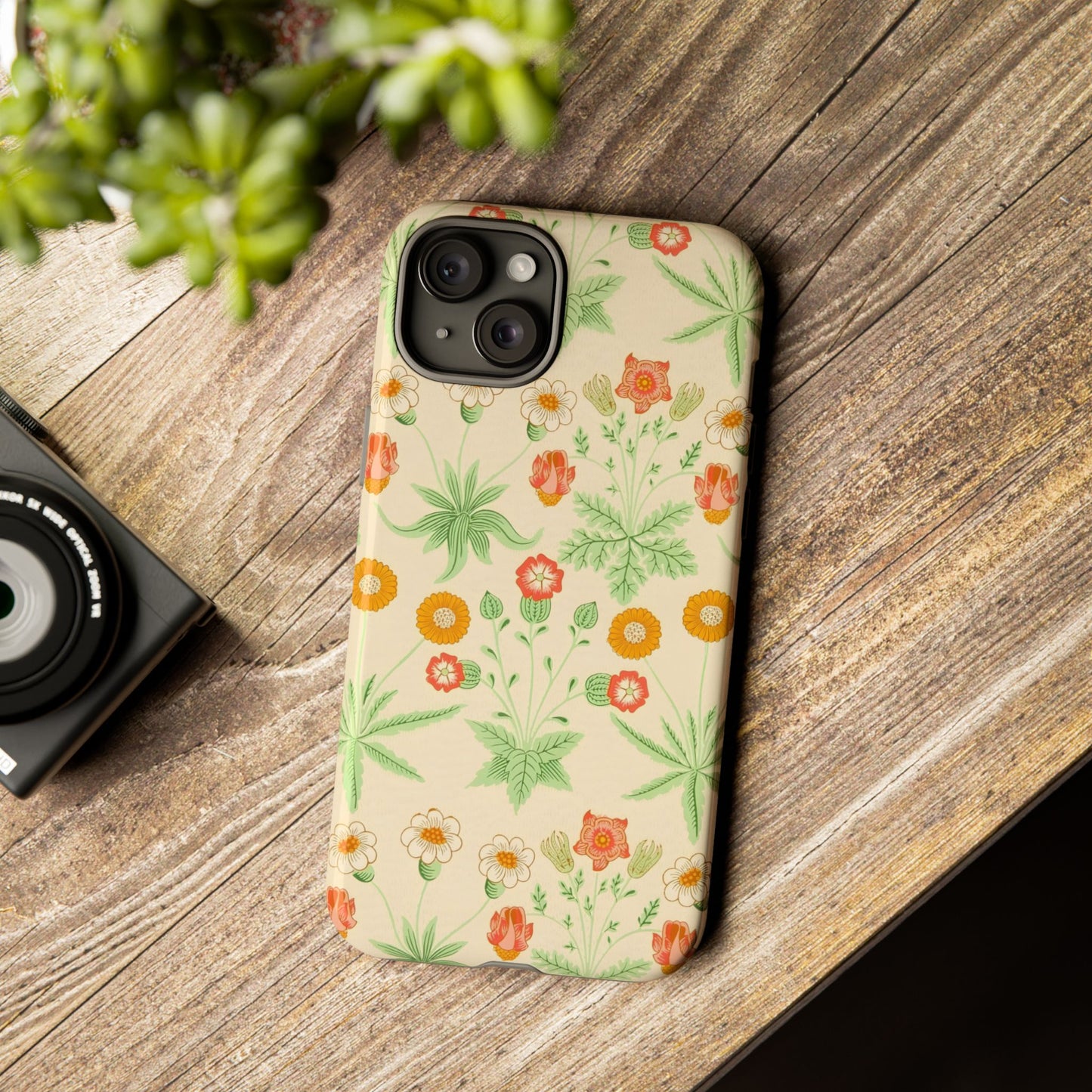 Floral Tough Cases | Stylish Phone Cover, Durable Protective Case, Gift for Her, Spring Accessories, Nature Lover