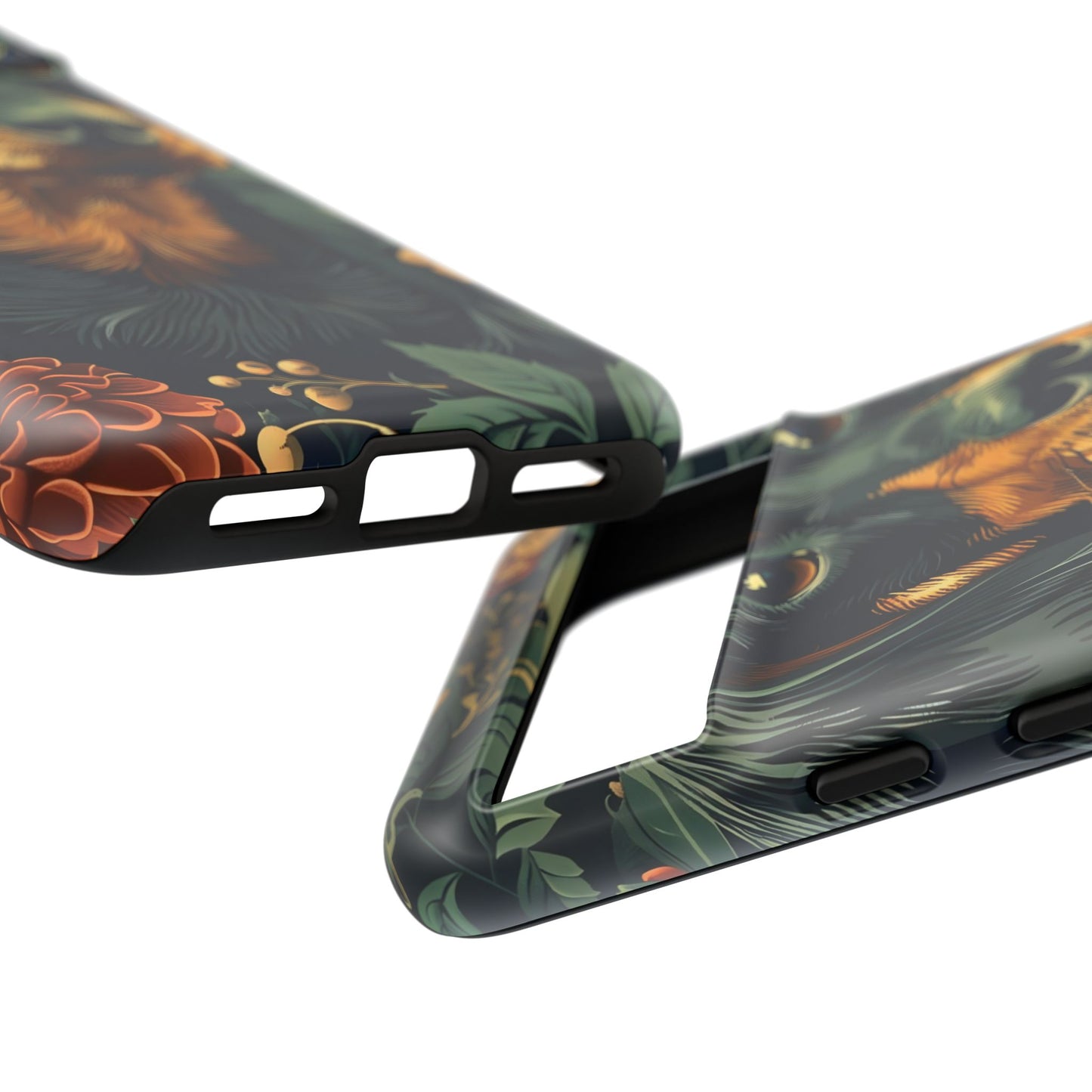Dachshund Phone Case, Floral Pet Phone Cover, Dog Lover Gift, Tough Phone Case, Custom Dachshund Design, Unique Dog Owner Accessory