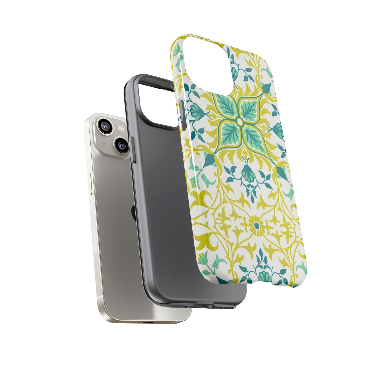 Vibrant Floral Phone Case - Protective Cover for iPhone, Stylish Gadget Accessory, Perfect Gift for Her, Home Decor, Trendy Tech