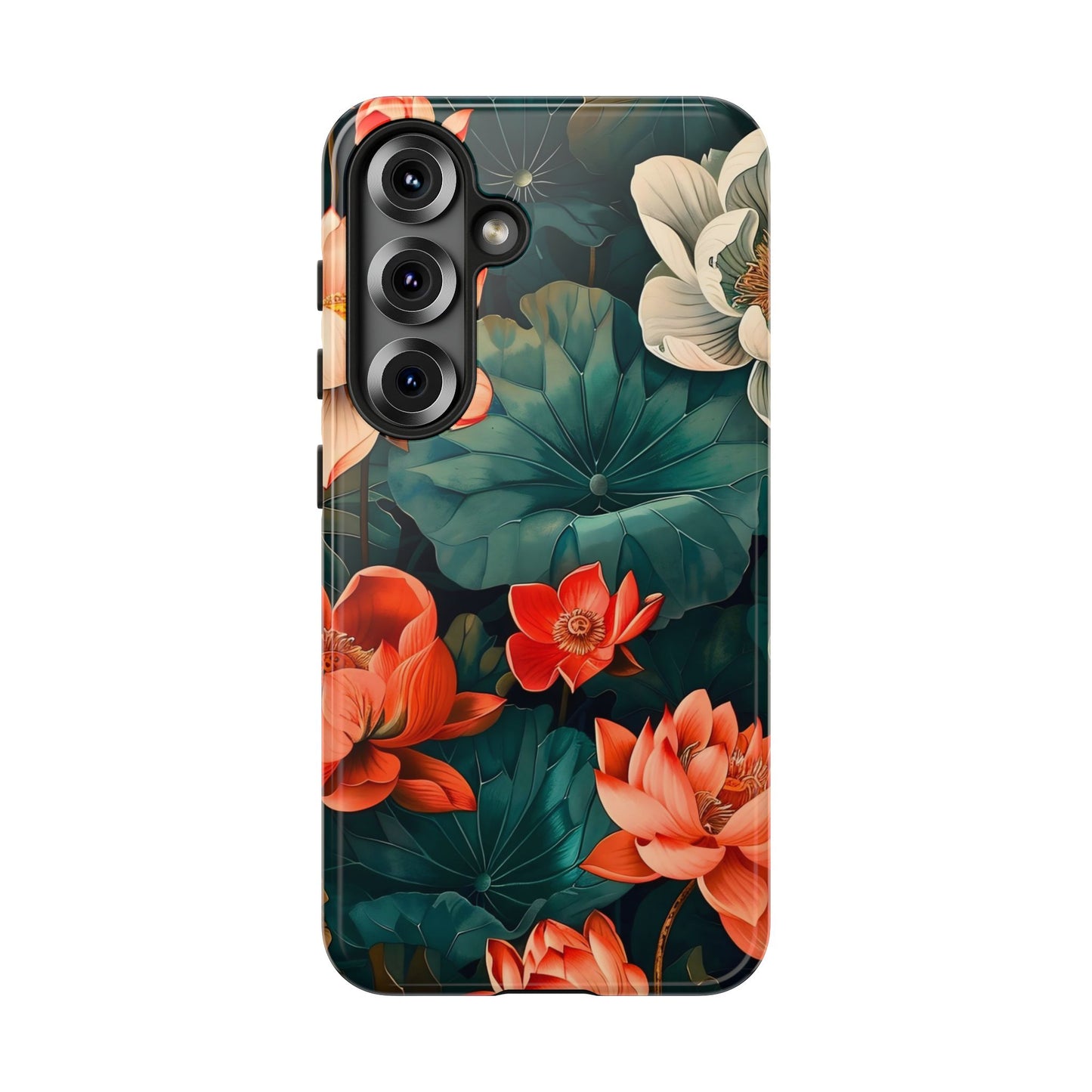 Flower Phone Case, Floral Phone Cover, Tough Case for Floral Lovers, Gift for Her, Stylish Tech Accessories