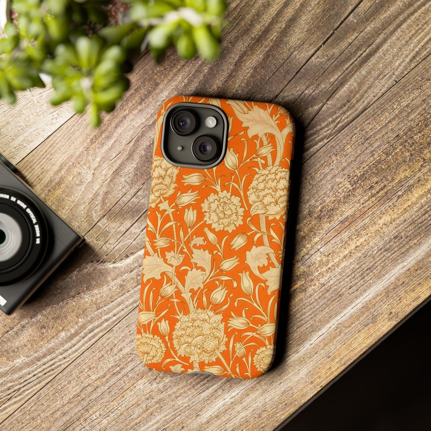 Floral Phone Case, Vibrant Tough Cases for Garden Lovers, Stylish Protection, Gift for Birthdays, Spring Decor, Unique Design