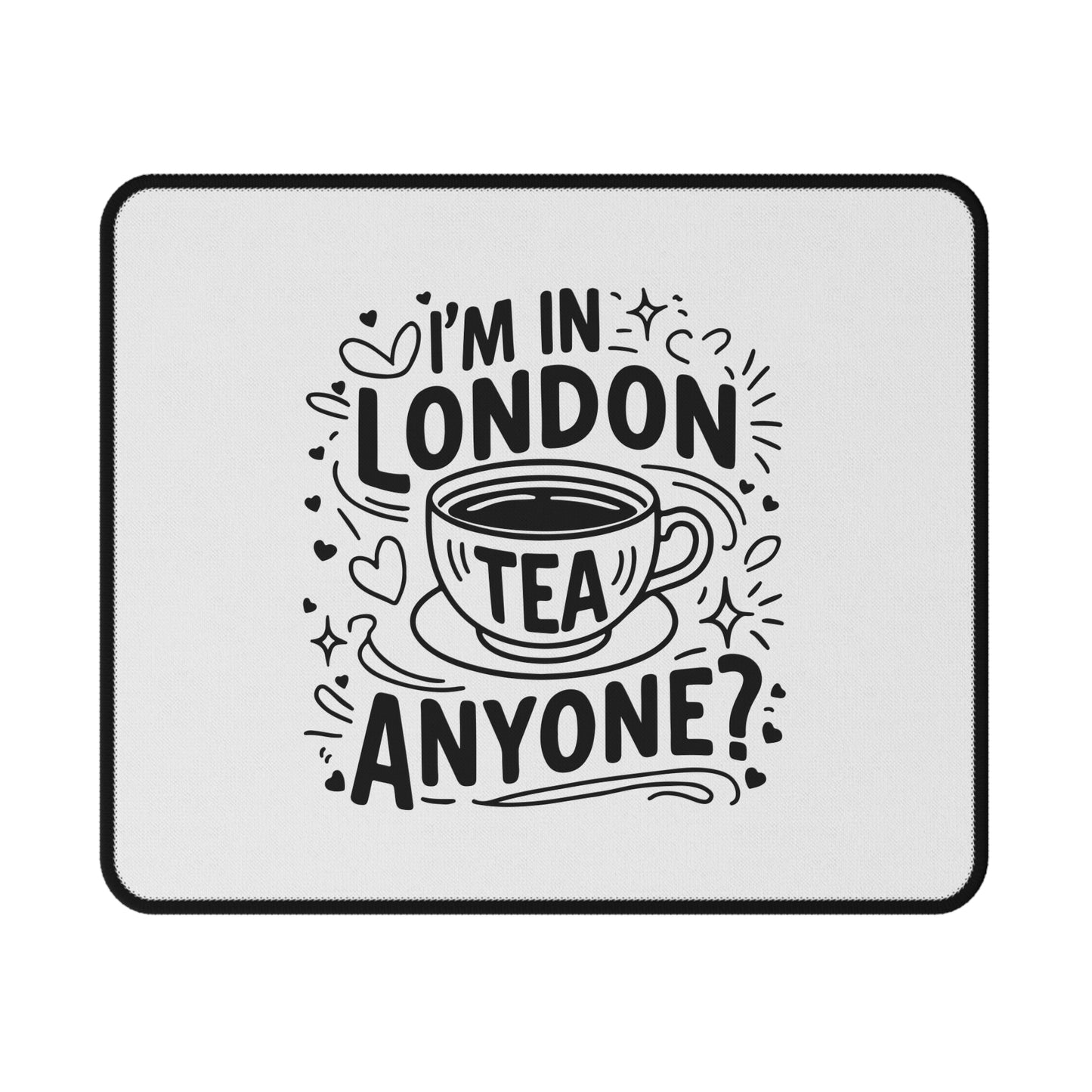 London Tea Non-Slip Gaming Mouse Pad