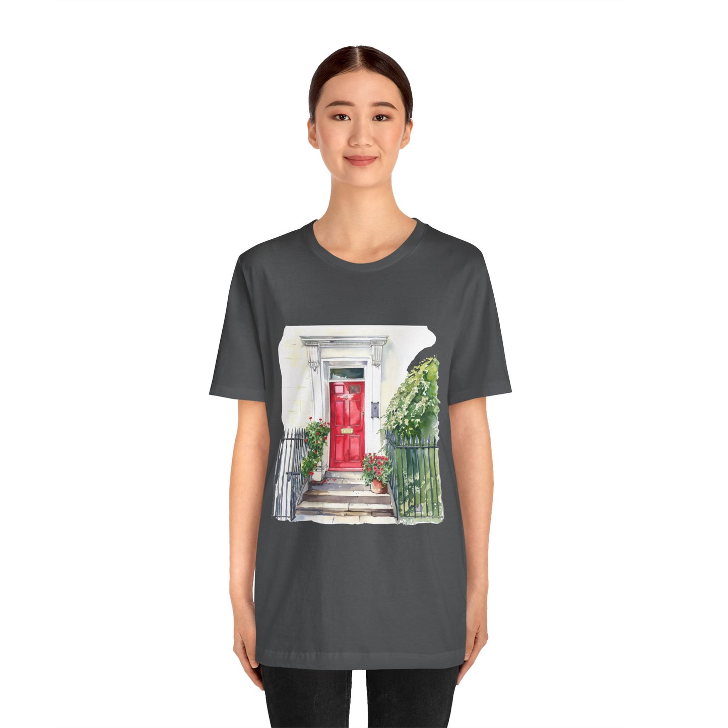 Unisex Jersey Short Sleeve Tee - Greenish British Beauty