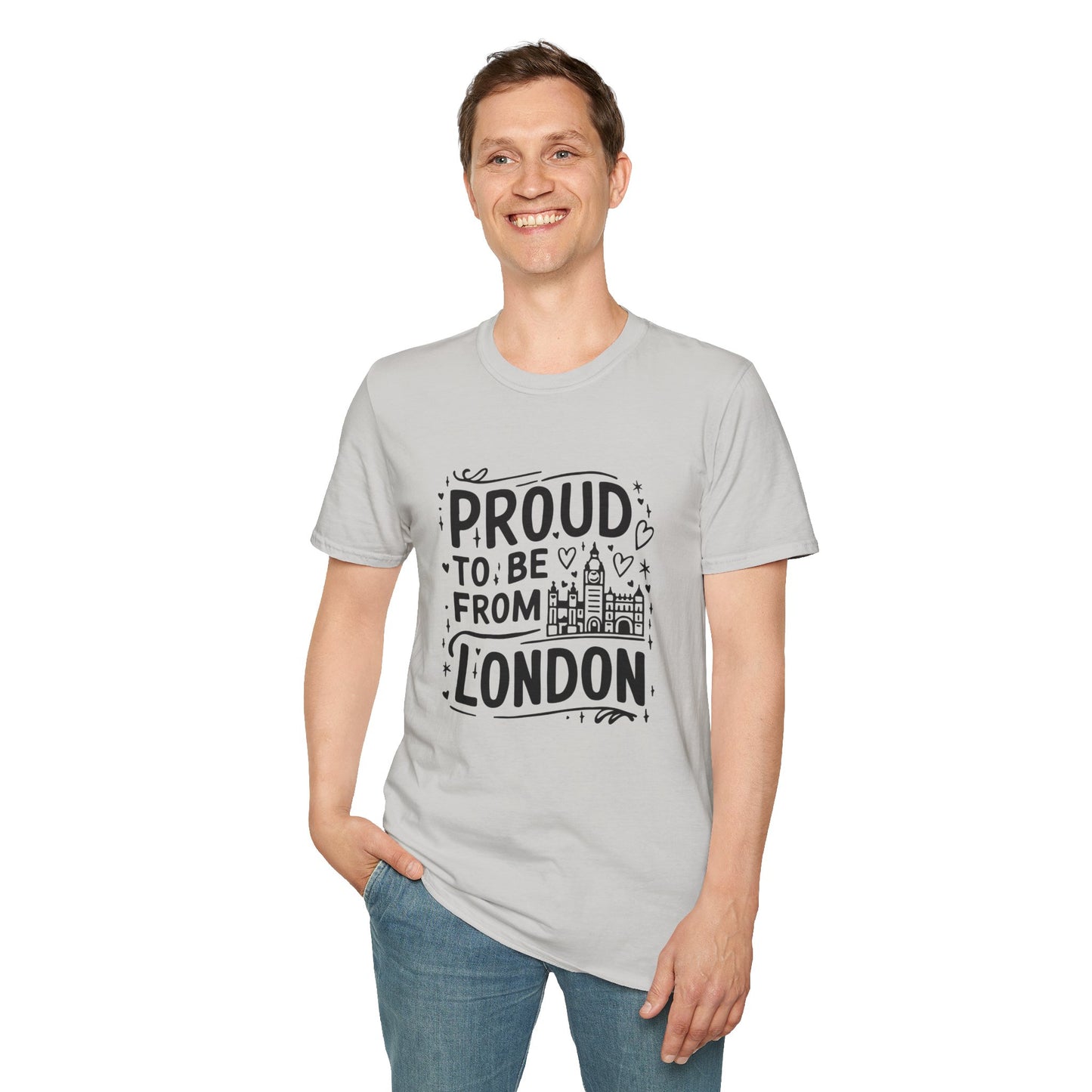 Unisex Softstyle T-Shirt - Proud to be from London