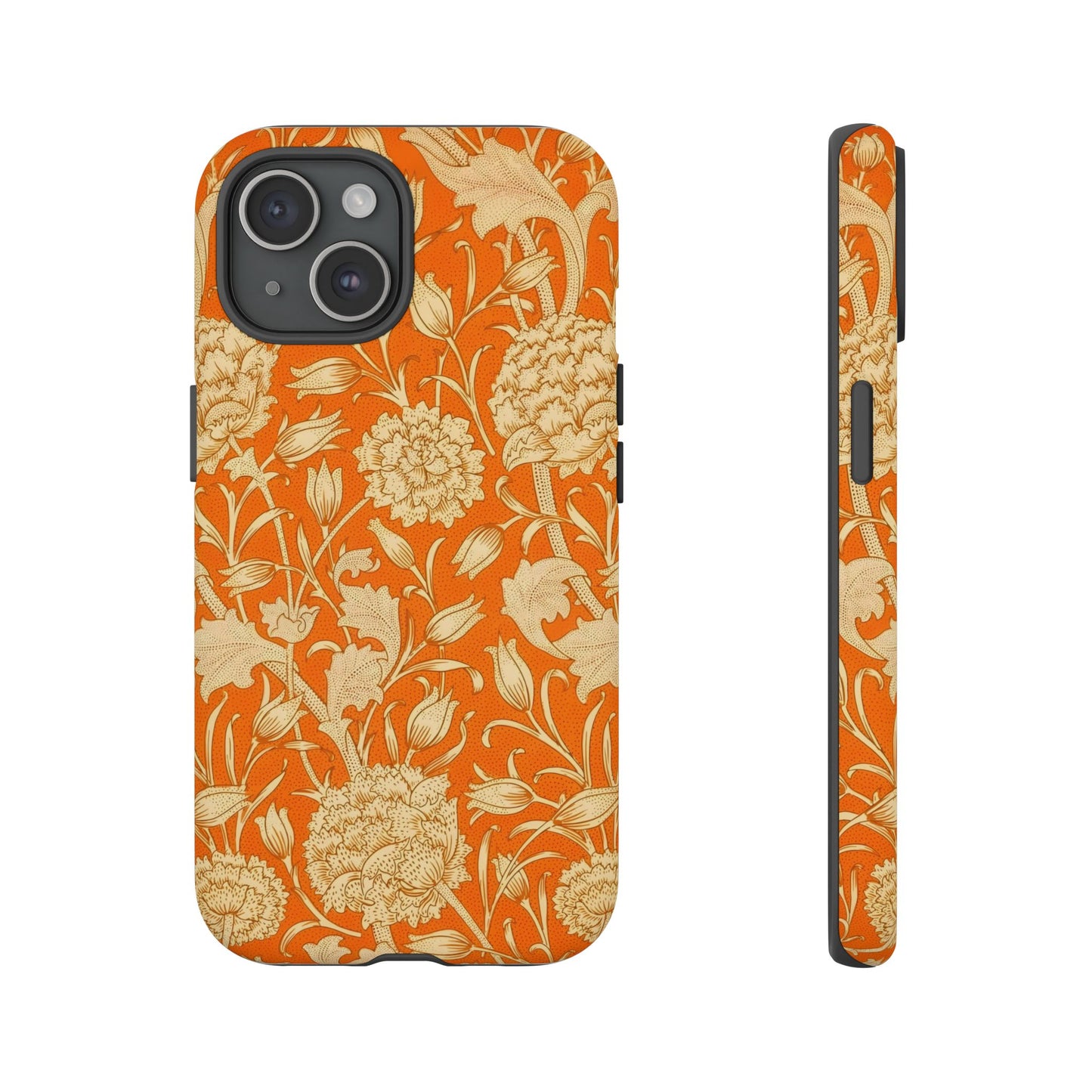 Floral Phone Case, Vibrant Tough Cases for Garden Lovers, Stylish Protection, Gift for Birthdays, Spring Decor, Unique Design