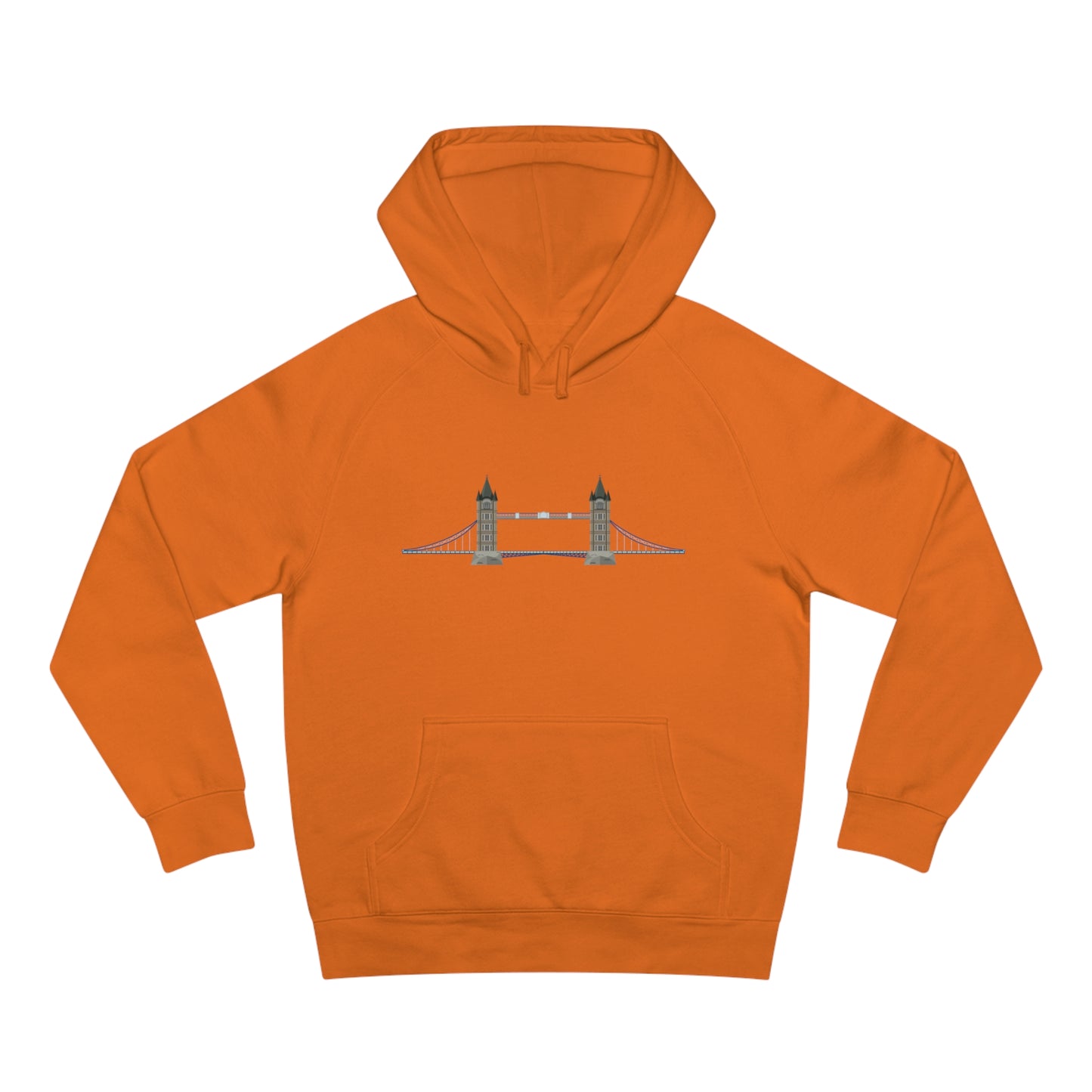 Relaxed Unisex Hoodie - Tower Bridge