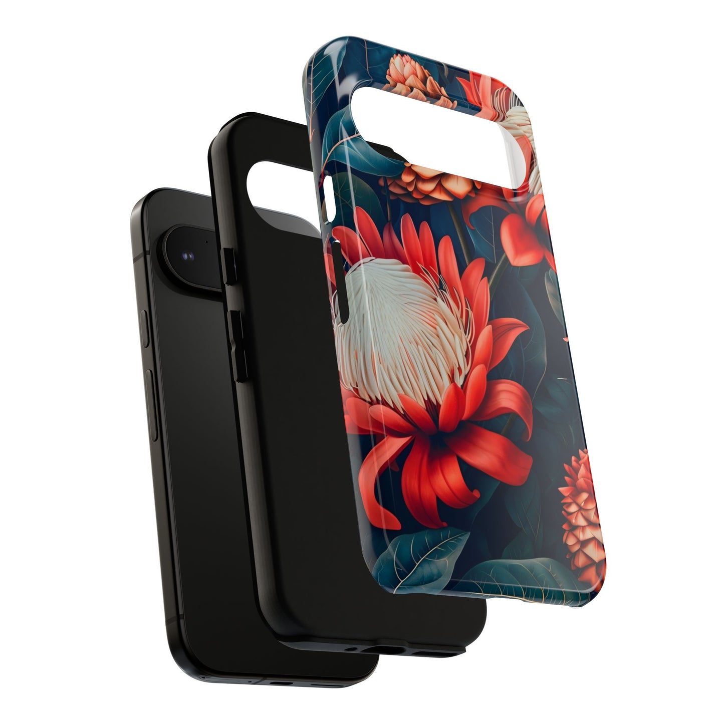 Floral Phone Case for Tough Love, Durable Cover, Unique Gift for Nature Lovers, Birthday, Mother's Day, Floral Design