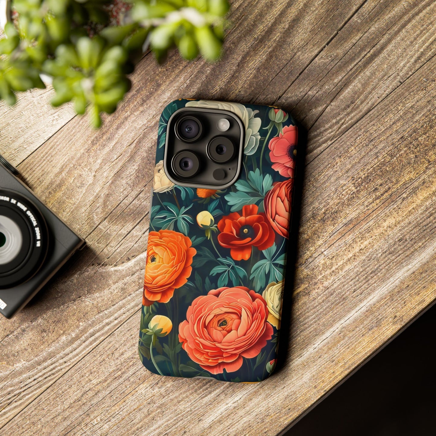 Floral Phone Case, Tough Cases - Stylish Protection, Gifts for Her, Nature Lover Decor, Floral Accessories