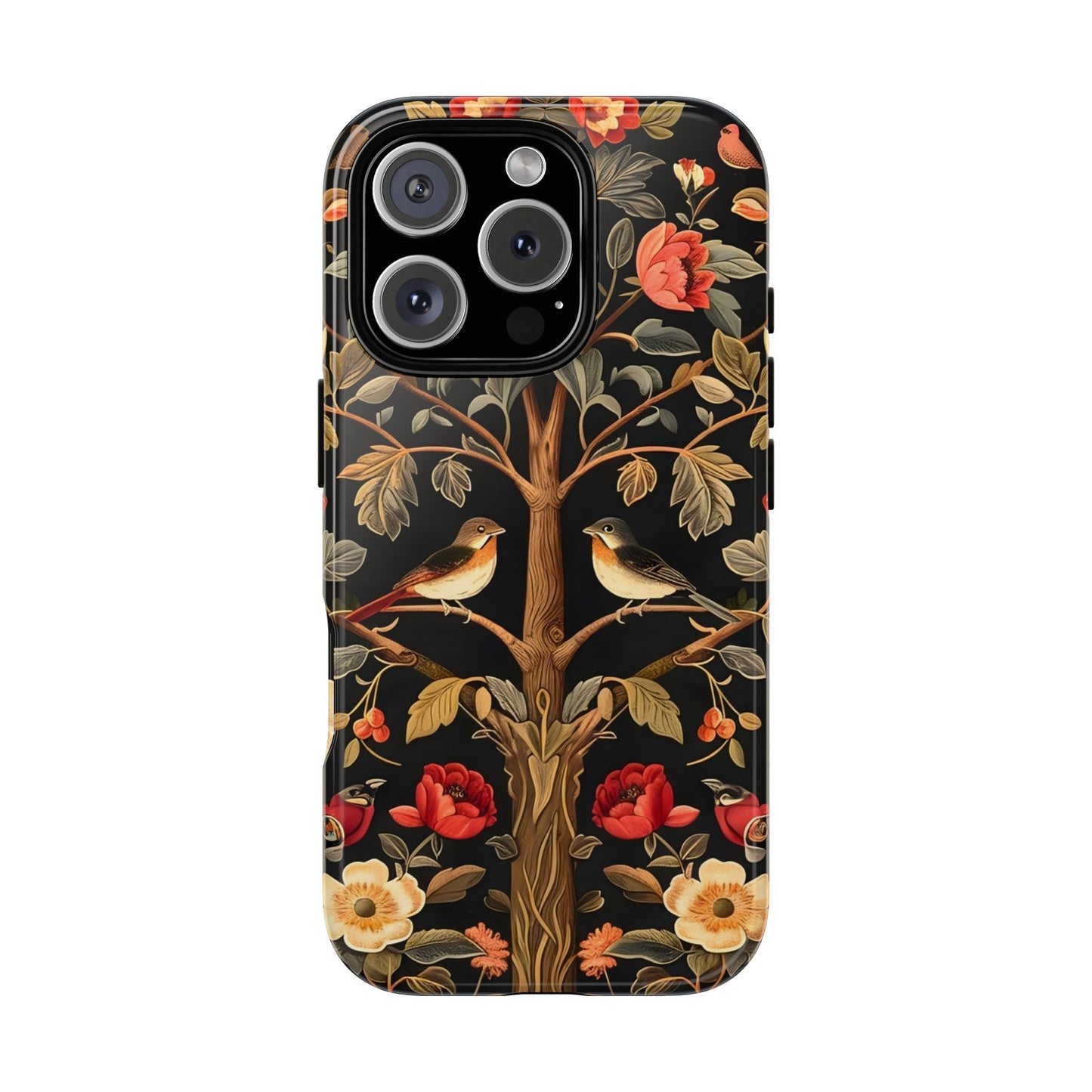 Floral Phone Case - Artistic Tough Cases for Phone Protection, Unique Gifts, Nature-Inspired Design, Eco-Friendly Accessories, Home Decor