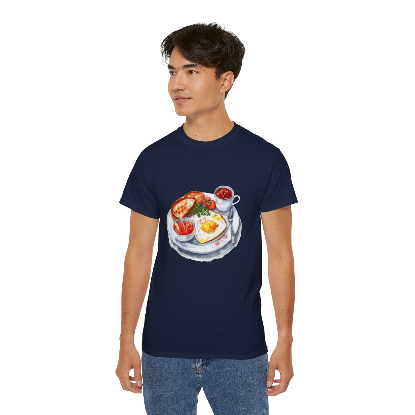 Unisex Ultra Cotton Tee - Mouth-watering Morning Feast