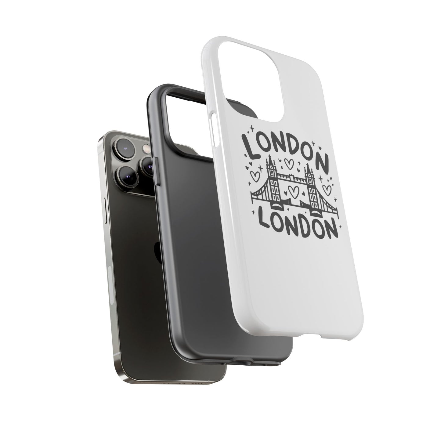 Love London Bridge Phone Case, Tough Cases for London Lovers, Cute Protection, Travel Gift, Phone Accessory, Design with Love