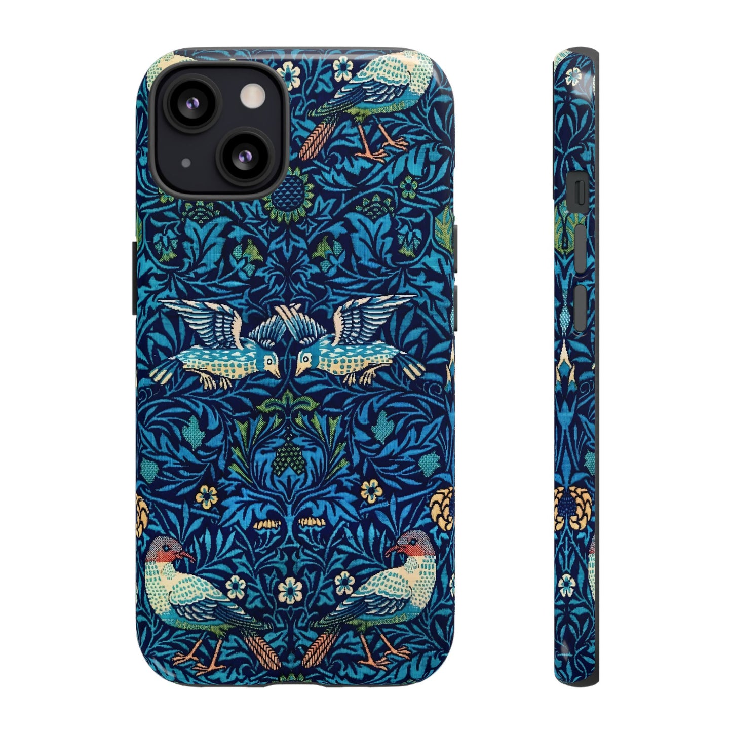 Elegant Bird Pattern Phone Case | Nature Lover Gift, Stylish Mobile Cover, Floral Design, Eco-Friendly, Unique Cell Phone Protector