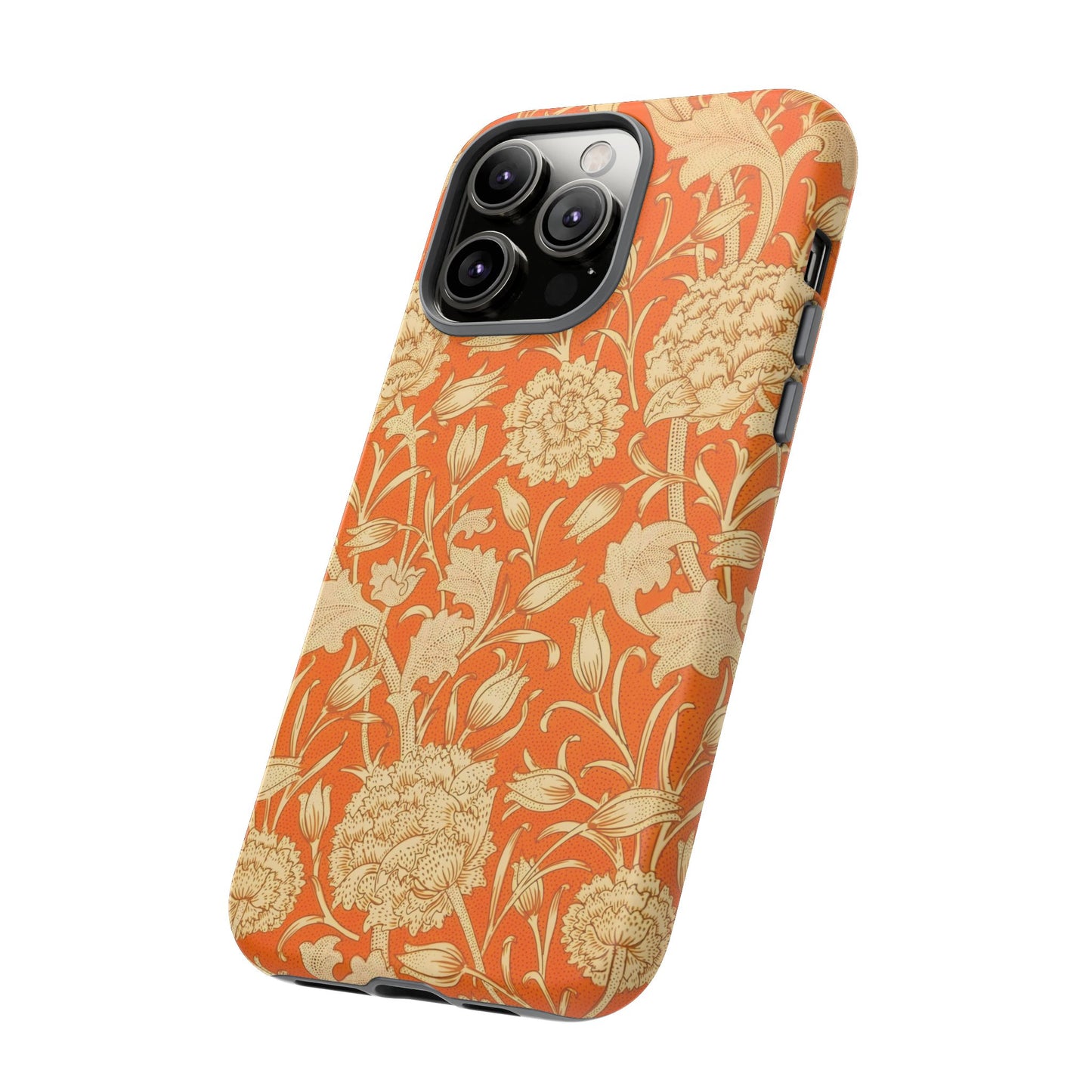 Floral Phone Case, Vibrant Tough Cases for Garden Lovers, Stylish Protection, Gift for Birthdays, Spring Decor, Unique Design