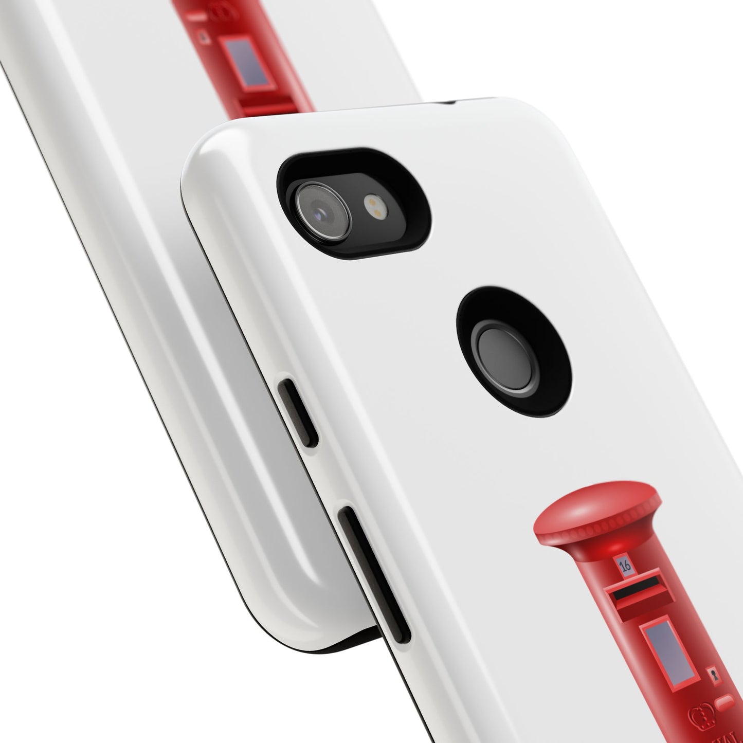Red Post Box Phone Case - Tough and Stylish Design
