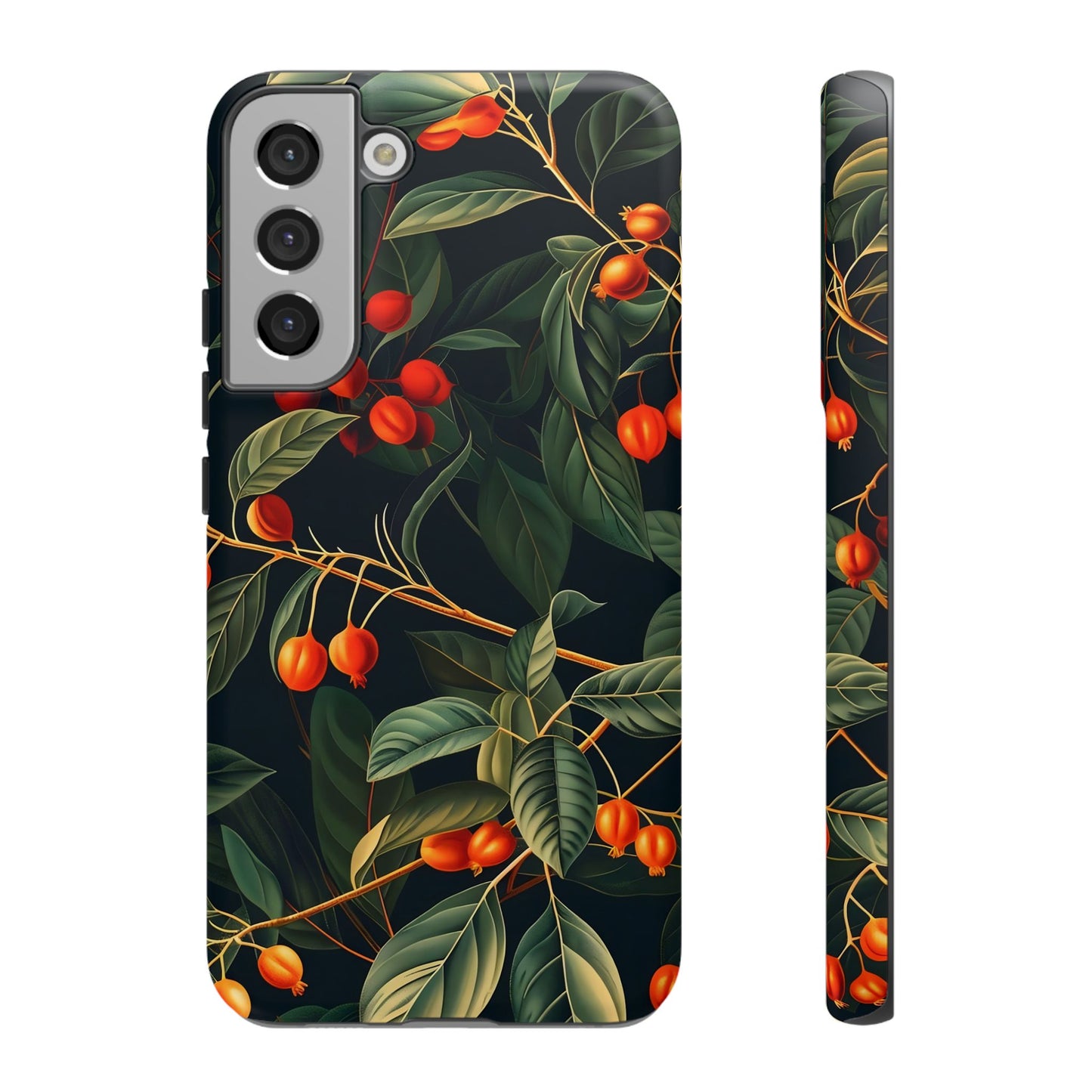 Tough Cases, Floral Phone Case, Nature-Inspired Tech, Unique Gift, Phone Accessory, Botanical Design, Fall Vibes