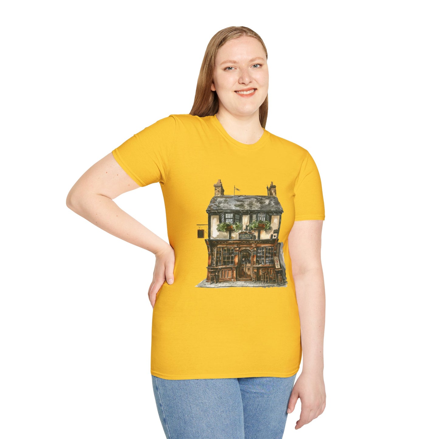 Unisex Softstyle T-Shirt - Charming & Cozy - Life in a British Village House