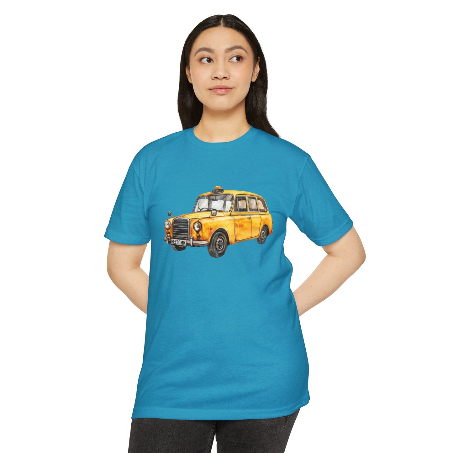 Unisex CVC Jersey T-shirt - British Vintage Car