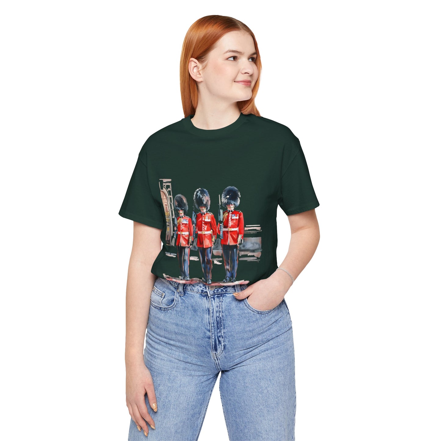 Unisex Jersey Short Sleeve Tee - The Scarlet Soldier - Bodmin Keep Museum