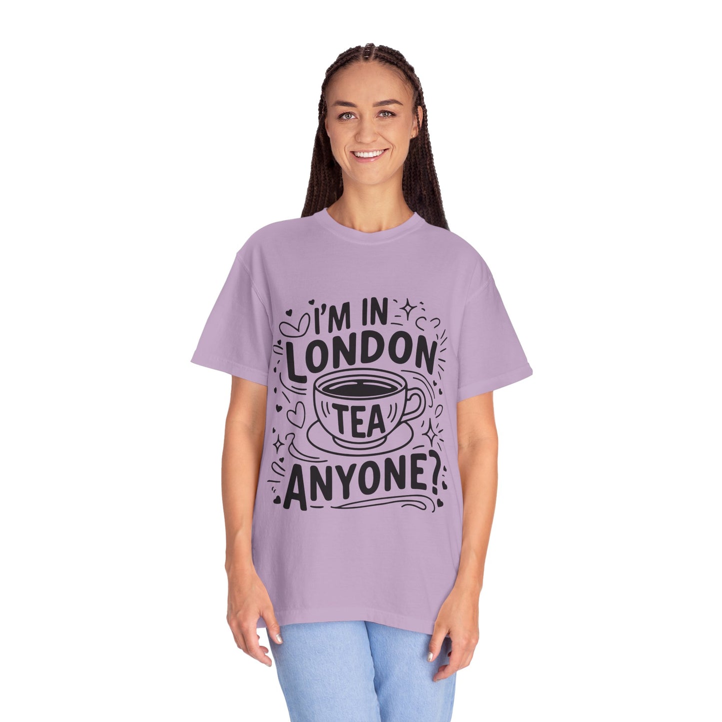 Unisex Garment-Dyed T-shirt - London's Nostalgic Tea
