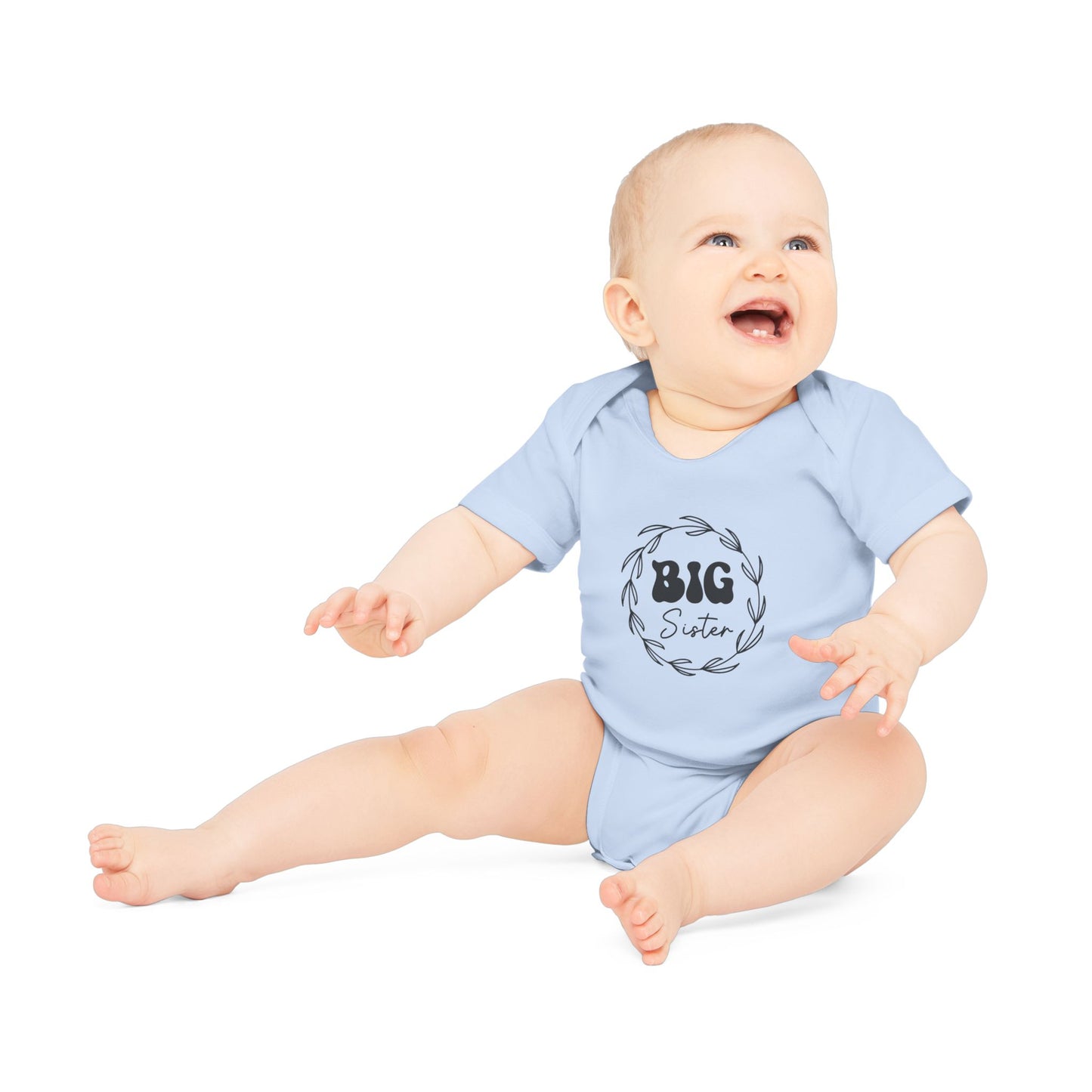 Wild Child Baby Organic Short Sleeve Bodysuit - Cute & Comfy for Playful Infants