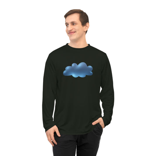Unisex Performance Long Sleeve Shirt - Serene Cloudscape - Dreamy Cloud