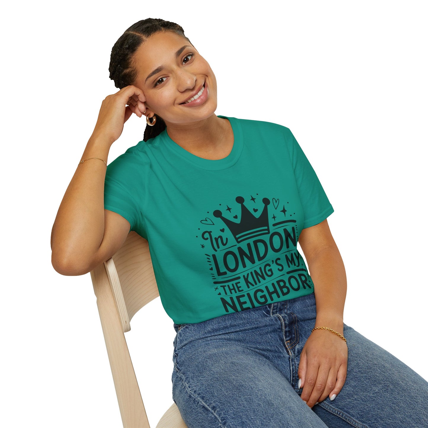 Unisex Softstyle T-Shirt - King's My Neighbour in London