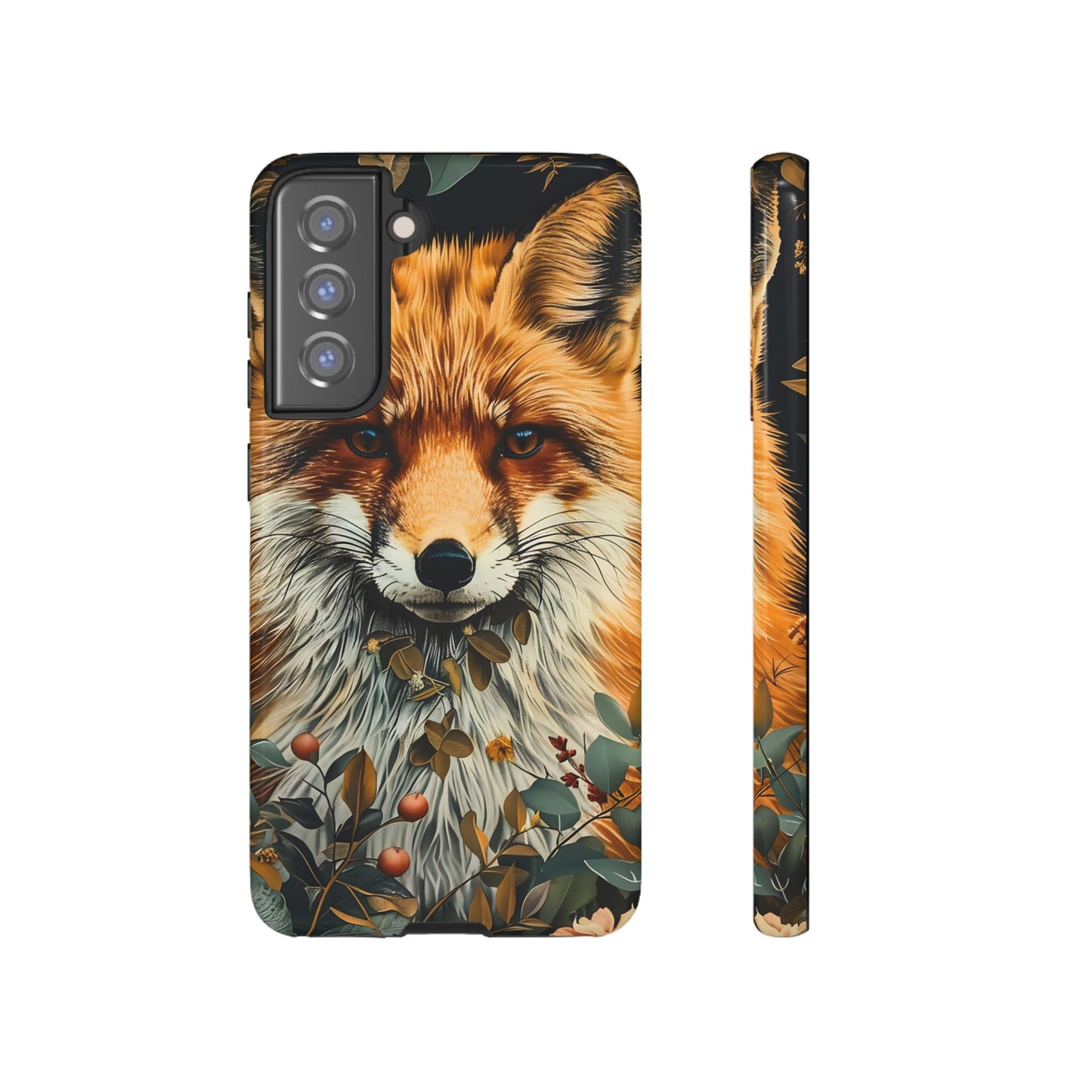 Fox Design Tough Phone Case - Nature Lover's Gift, Wildlife Accessory, Stylish Protection, Eco-Friendly Mobile Cover