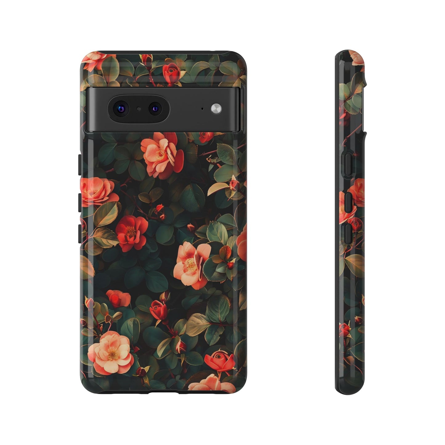 Floral Phone Case - Elegant Floral Design, Tough Protective Case, Perfect Gift for Her, Trendy Phone Accessories, Mother’s Day, Birthday