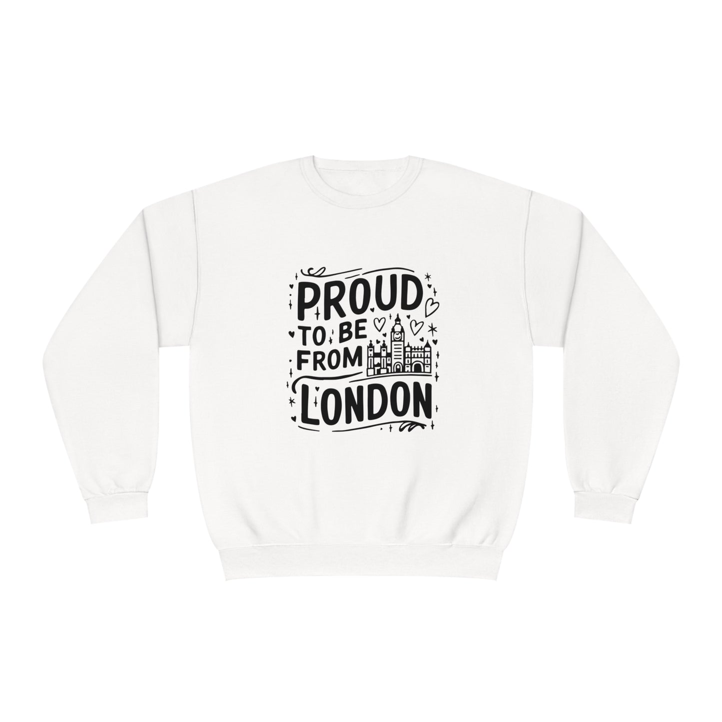 Unisex NuBlend® Crewneck Sweatshirt - Proud to be from London
