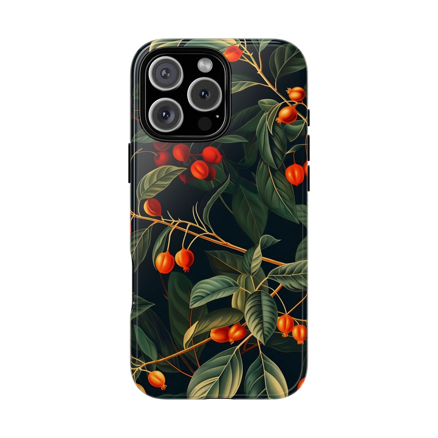 Tough Cases, Floral Phone Case, Nature-Inspired Tech, Unique Gift, Phone Accessory, Botanical Design, Fall Vibes