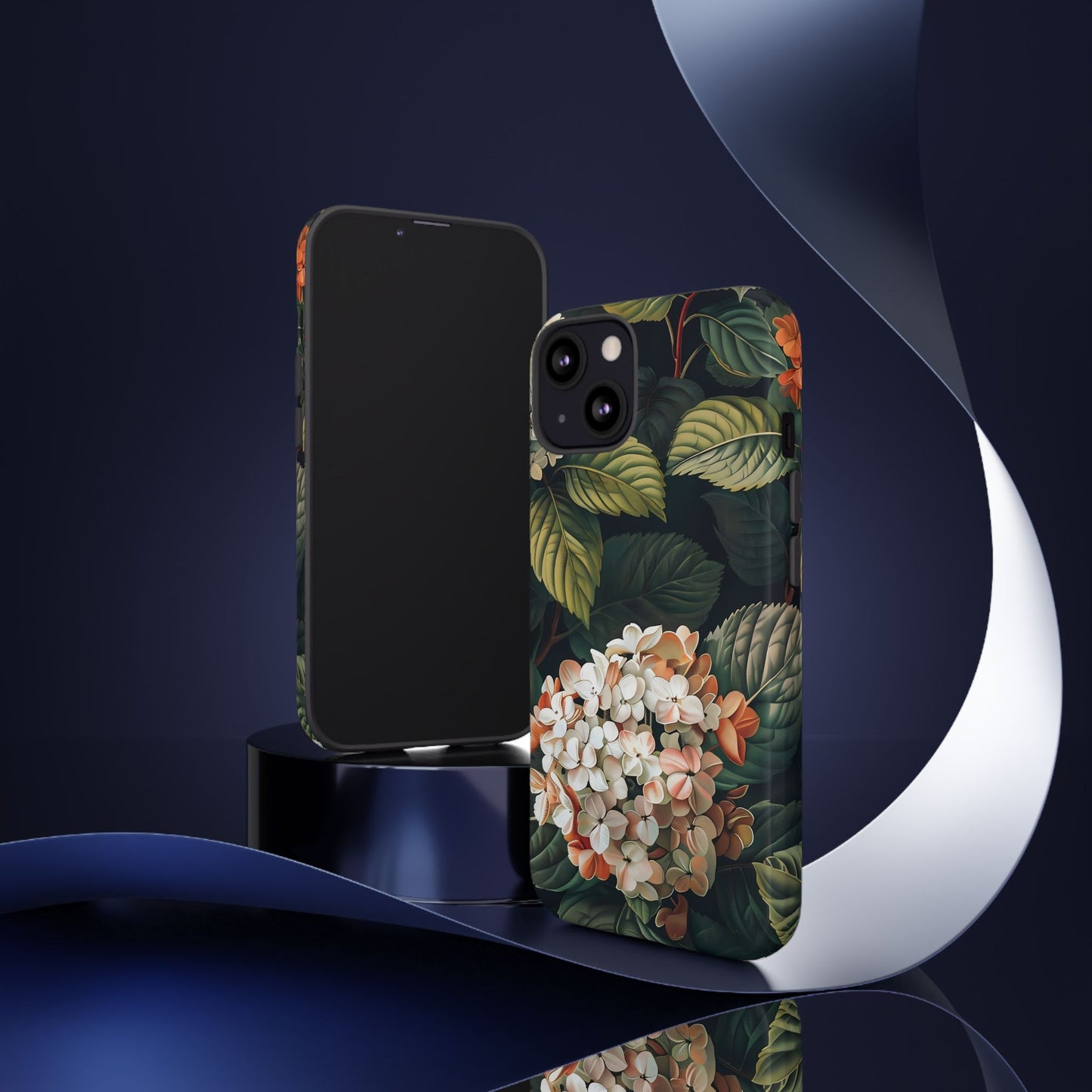 Floral Phone Case - Tough Cases, Nature Lover Gift, Floral Design, Botanical Phone Cover, Stylish Cellphone Accessory, Mother's Day Gift