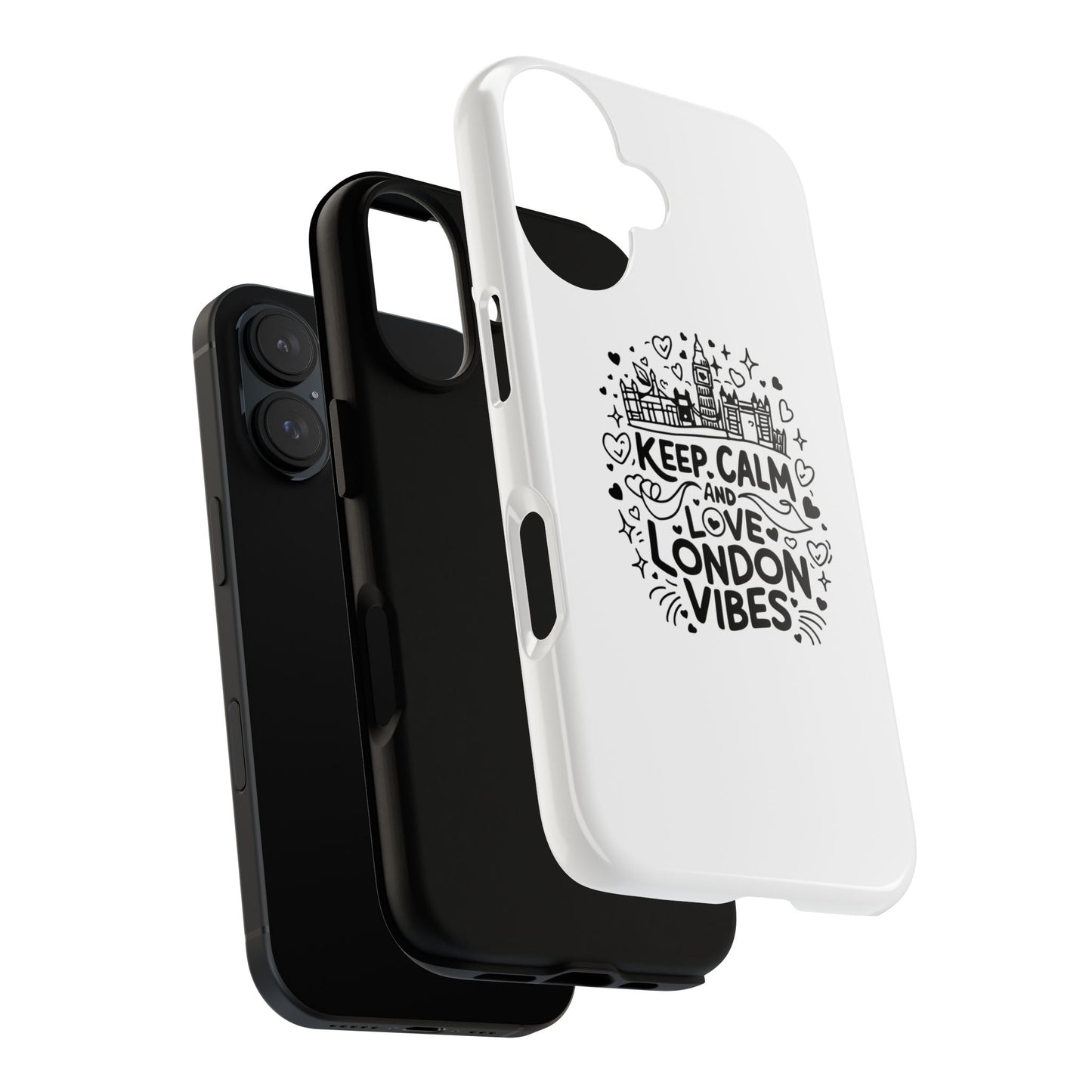 Keep Calm London Vibes Phone Case - Tough, Stylish Protection