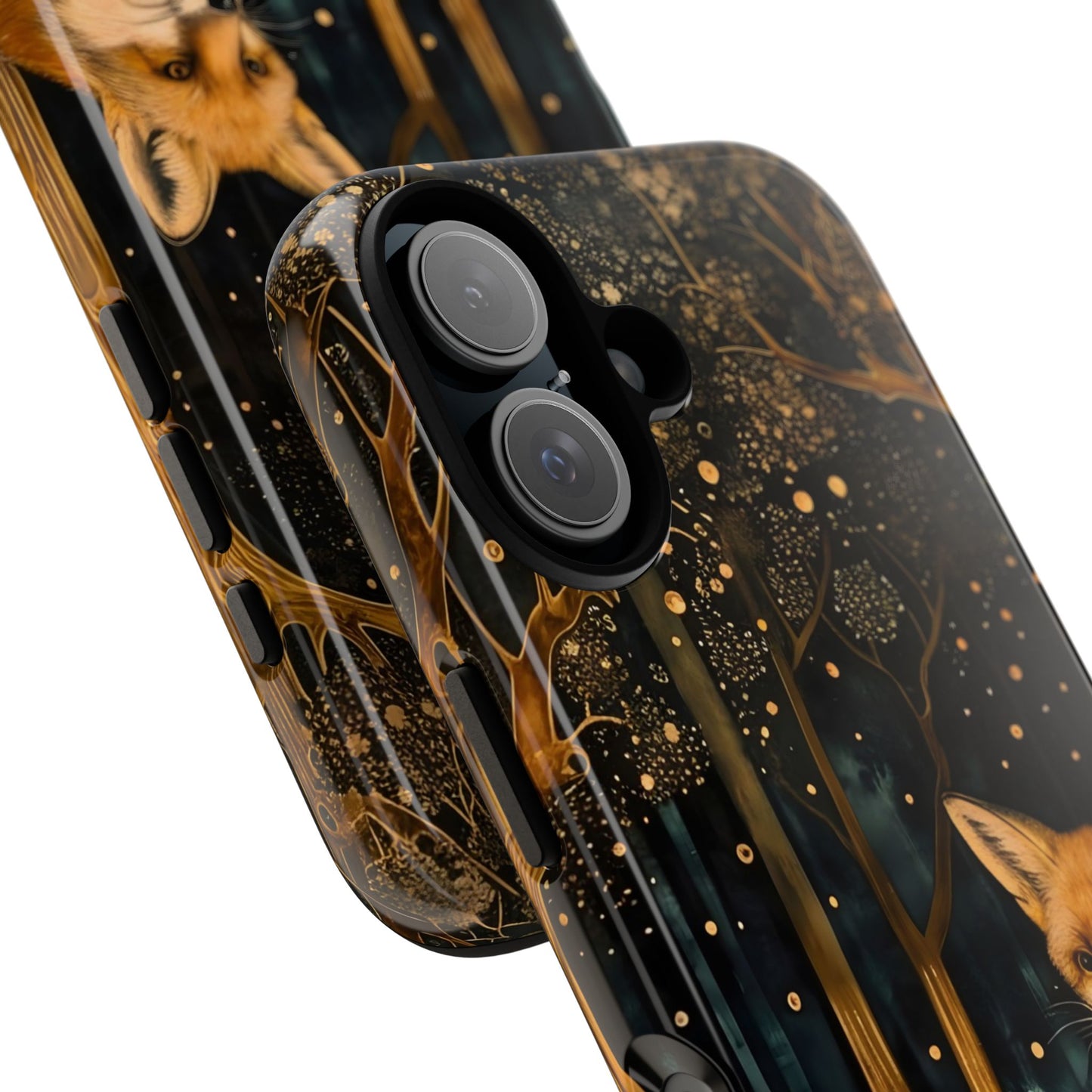 Fox Forest Phone Case, Cool Tough Case for Animal Lovers, Nature Themed Accessory, Unique Gifts for Her, Wildlife Protection