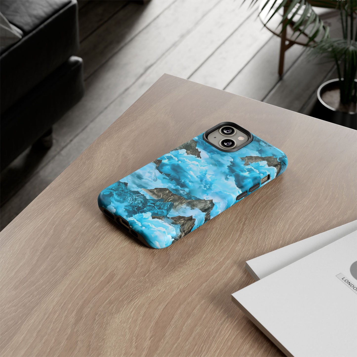Mountain Wave Phone Case - Adventure Gear, Outdoor Gifts, Stylish Cases, Trendy Accessories, Nature Lovers