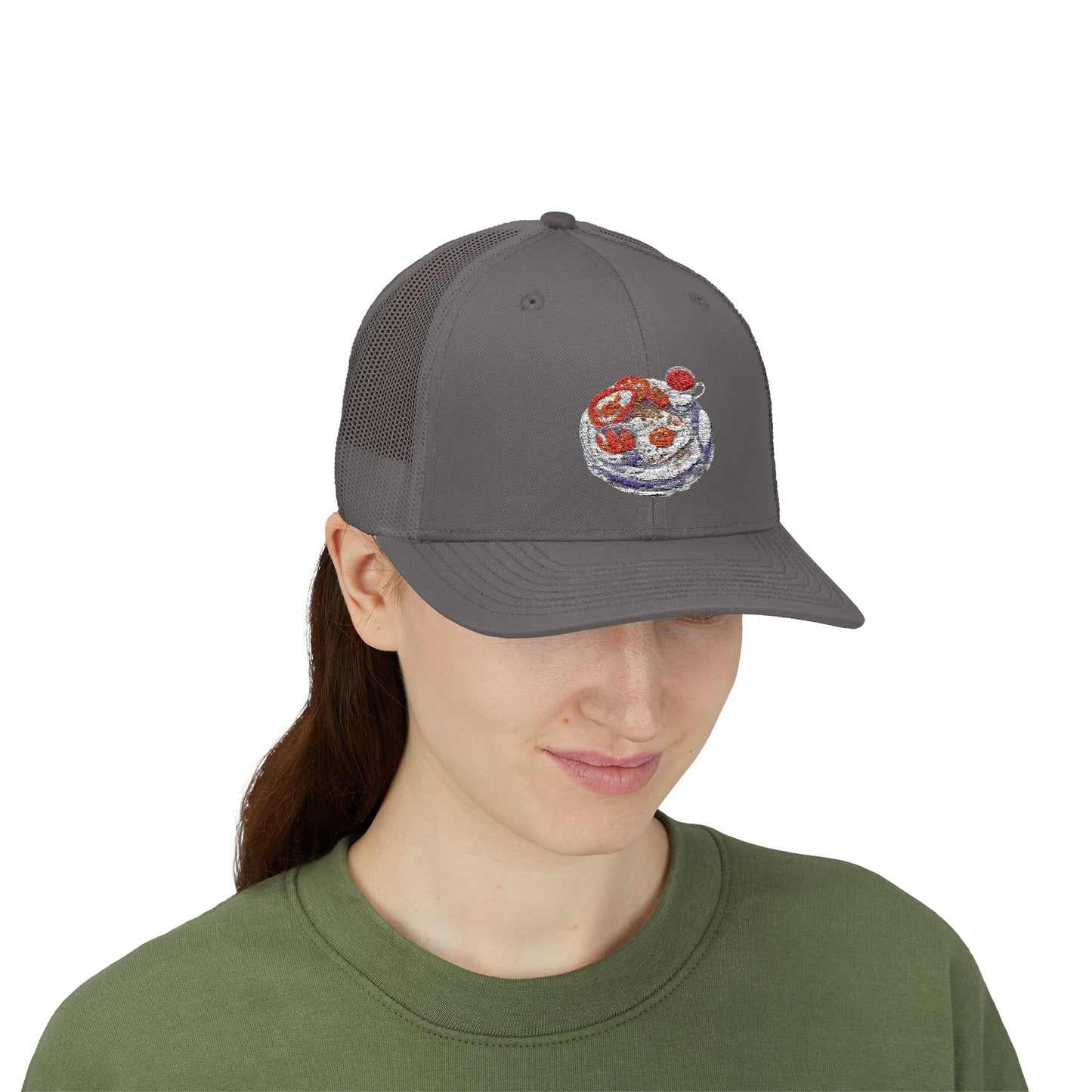Sushi Lover Snapback Cap, Unique Trucker Hat for Foodies, Gifts for Sushi Fans, Fun Summer Accessory, Casual Style Hat