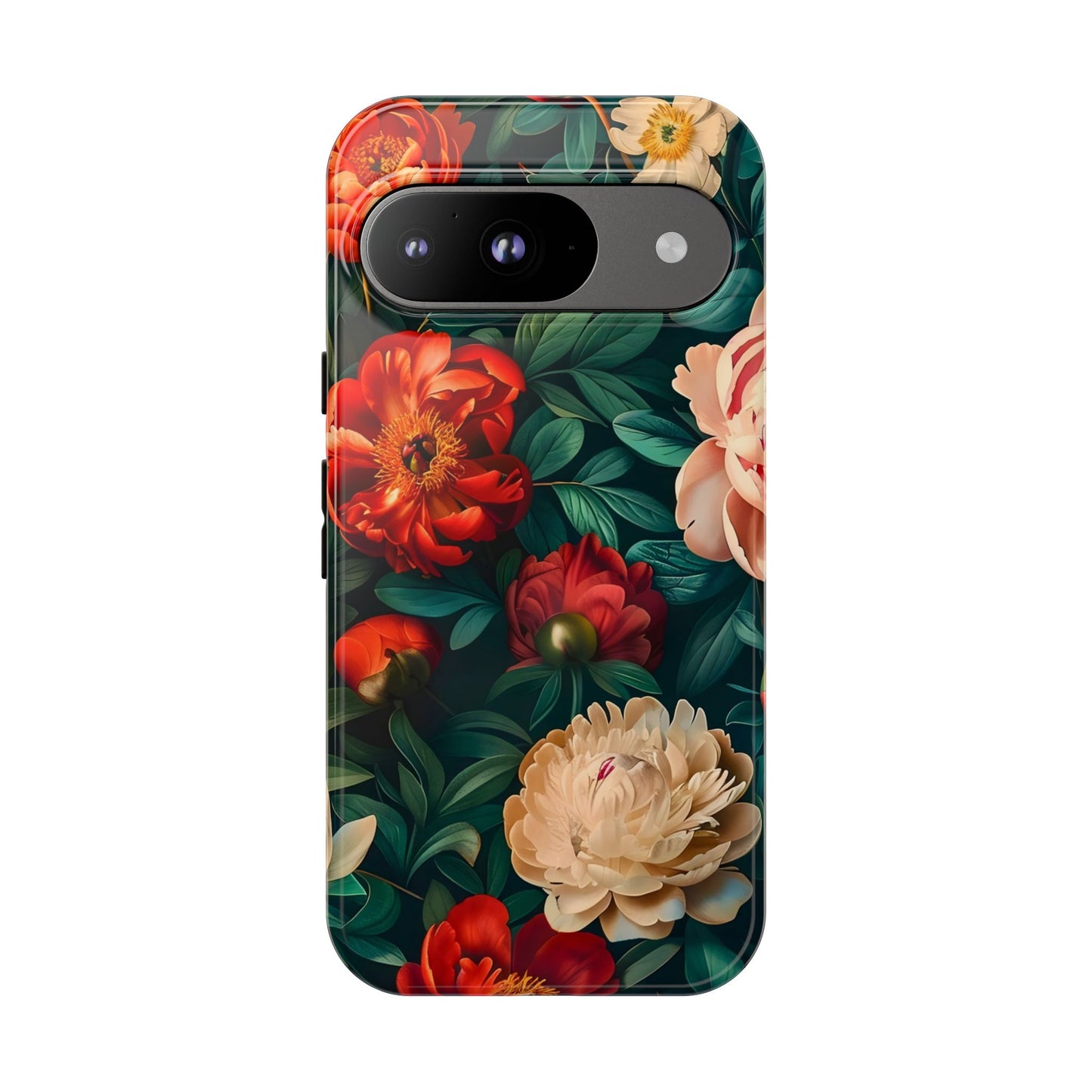 Floral Phone Case - Tough Cases, Vibrant Protection, Gift for Her, Cute Floral Design, Trendy Accessory, Perfect for Spring