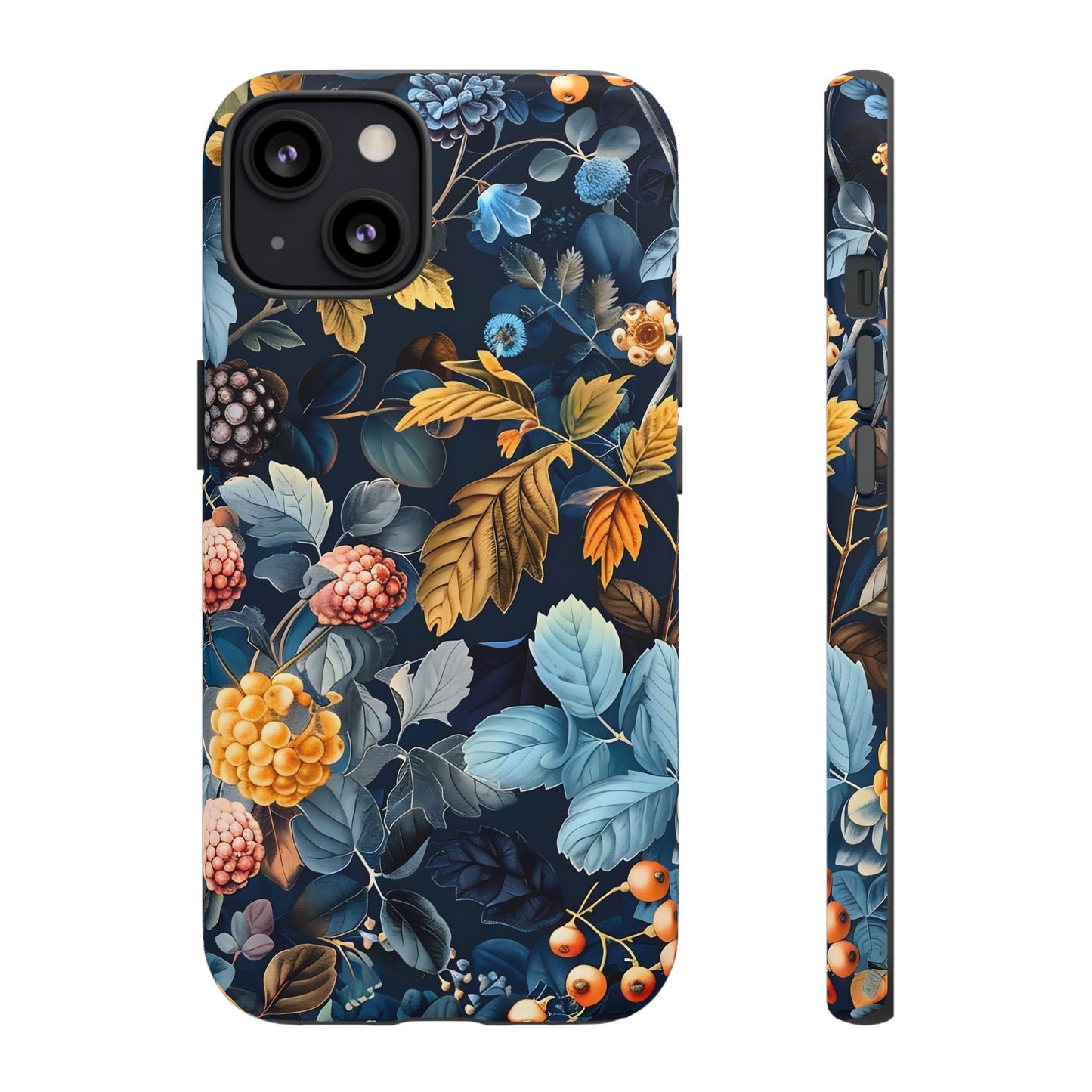 Floral iPhone Case, Tough Phone Cover, Nature-inspired Accessory, Gift for Her, Trendy Protection Case